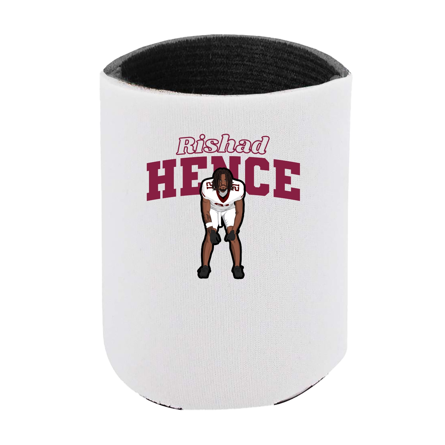 Can Holder — Name Arch in White