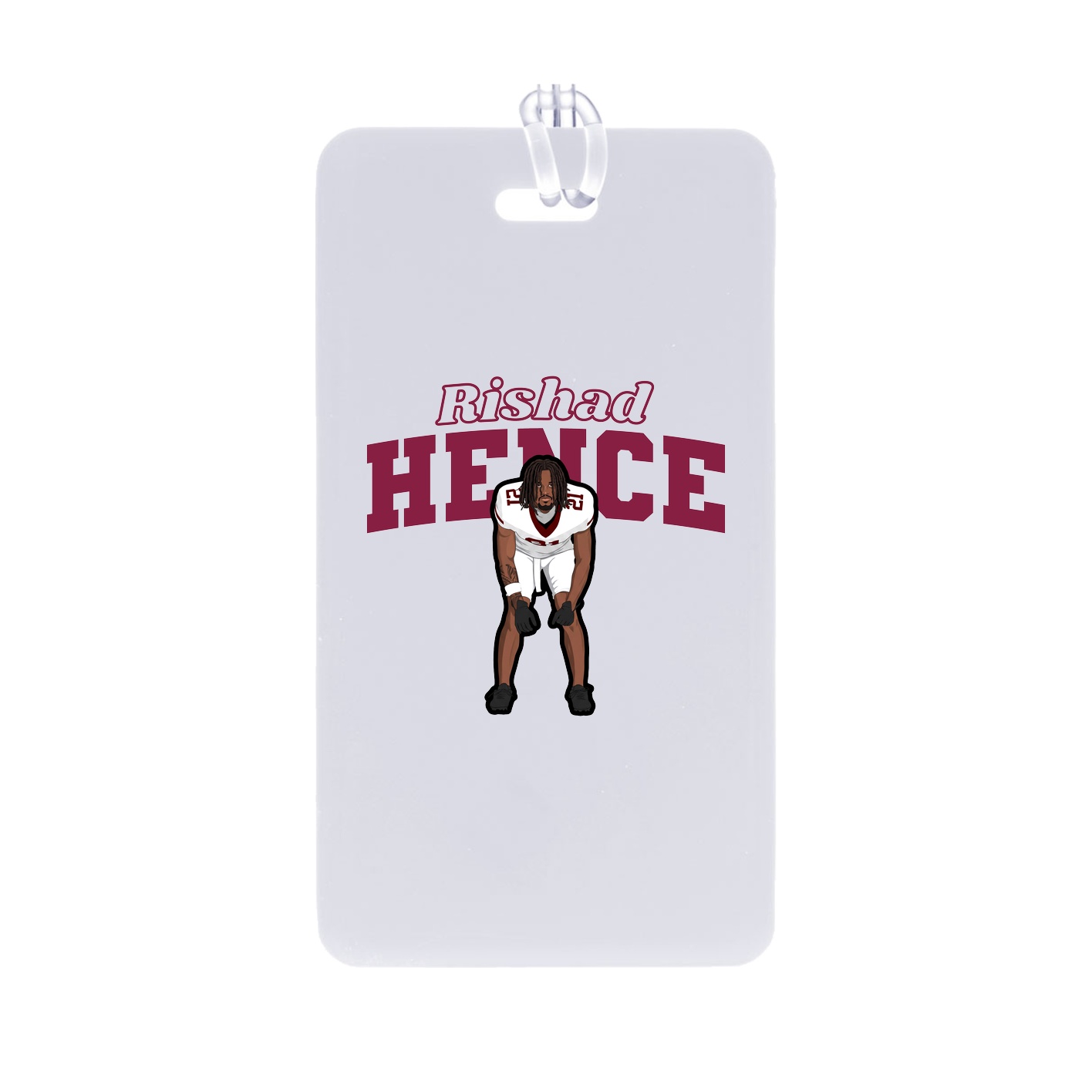 Bag Tag — Name Arch in Classic