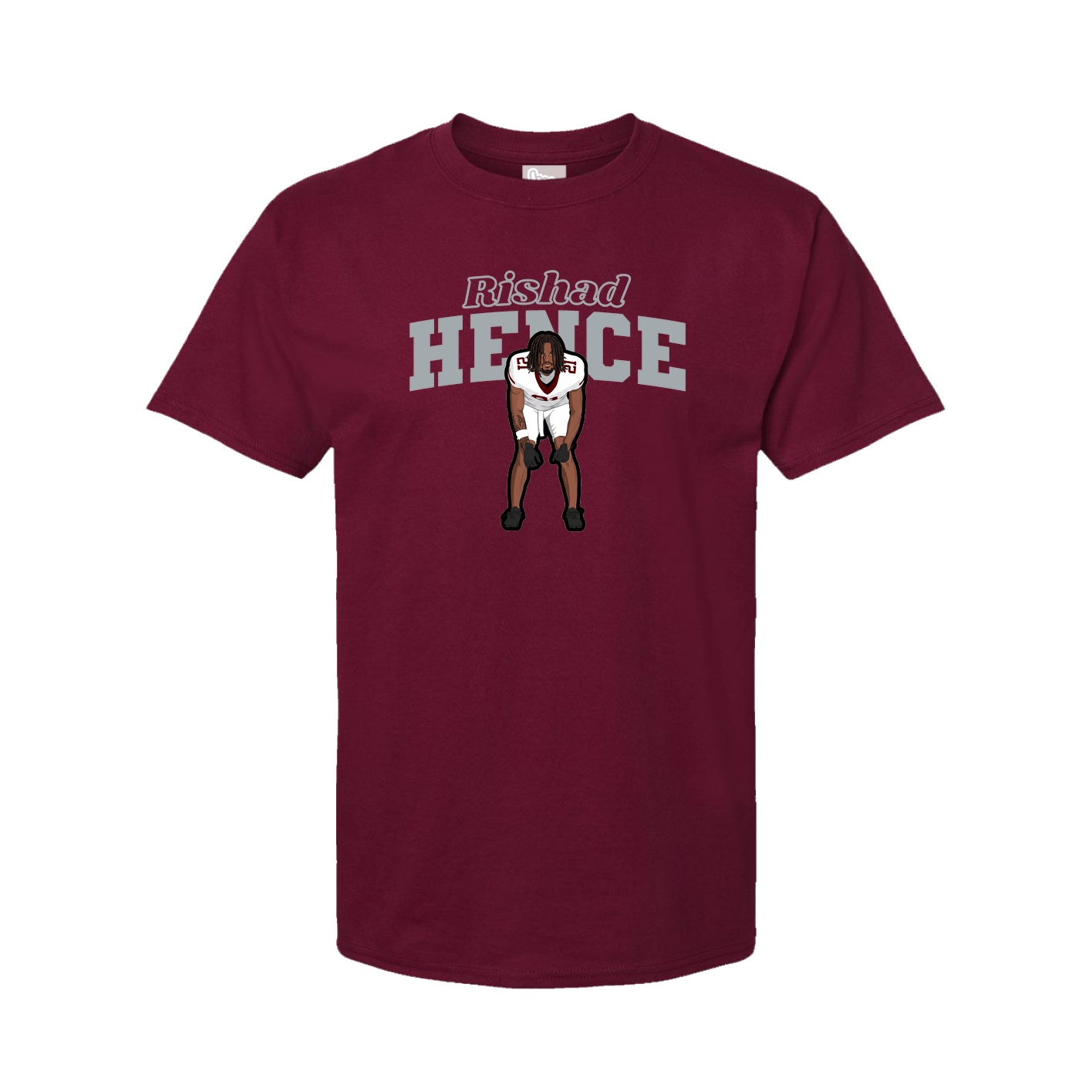 Tee — Name Arch in Cardinal