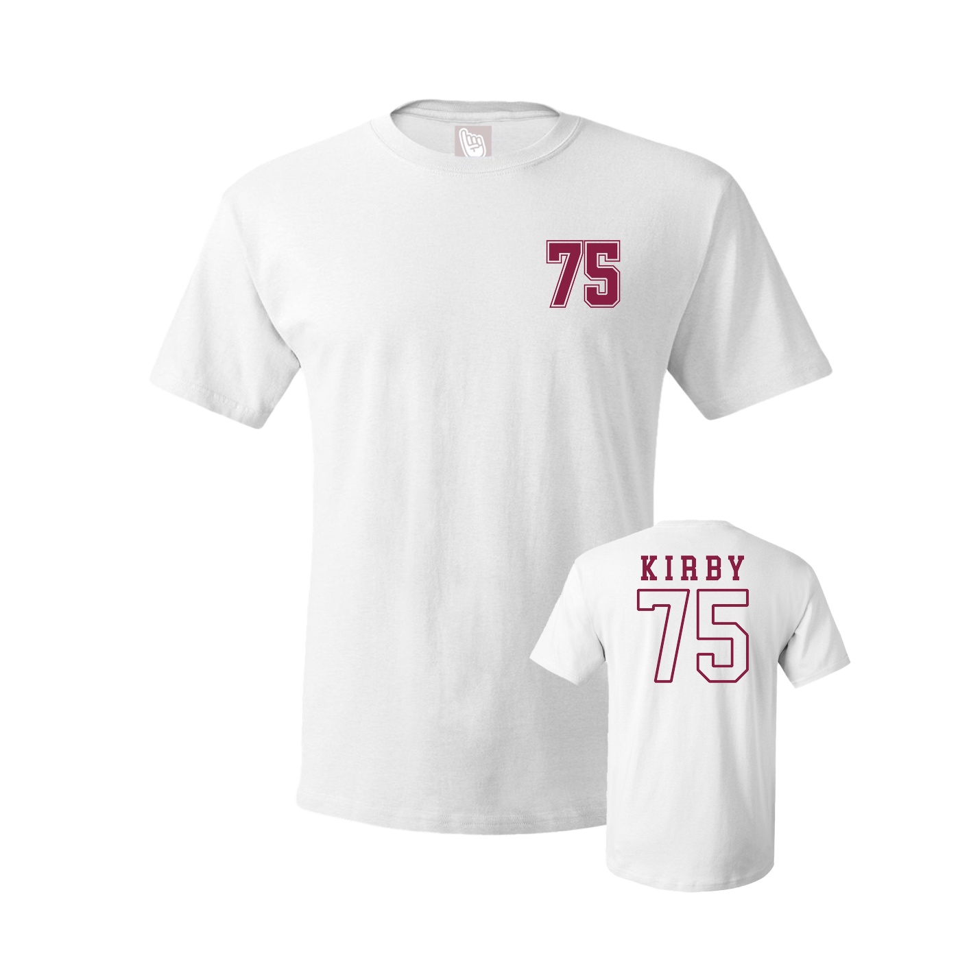 Tee — Chest Back in White