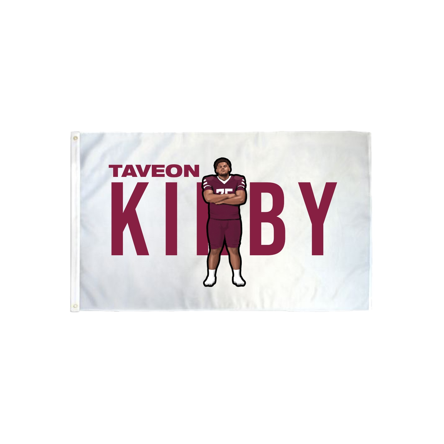 3x5 Flag — Player Name in Classic