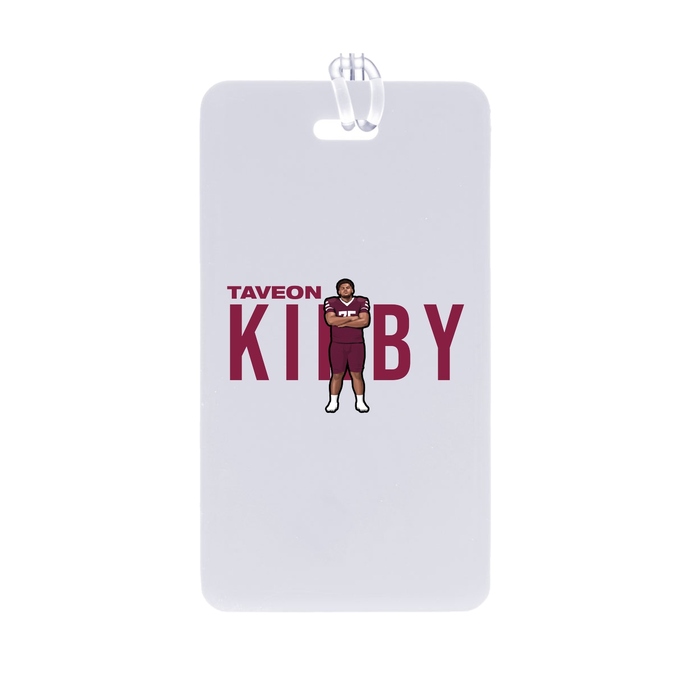Bag Tag — Player Name in Classic