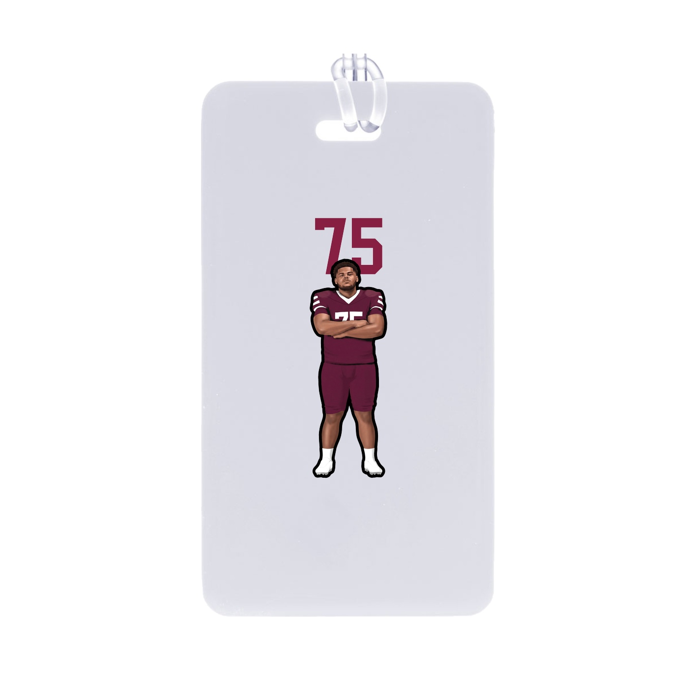 Bag Tag — Number Top in Classic