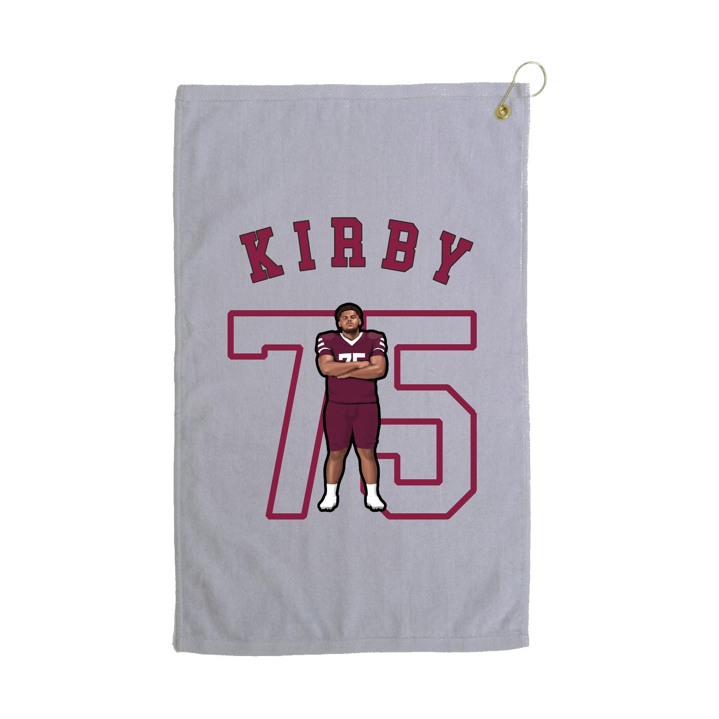 Golf Towel — Shirsey Arch in Grey