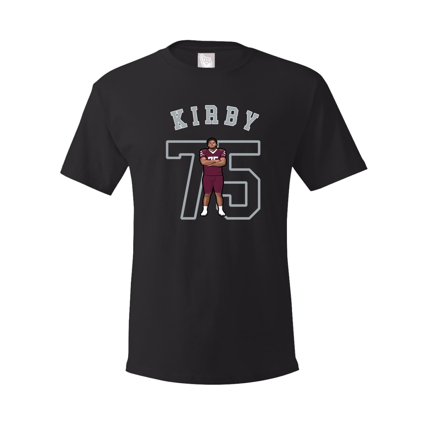 Youth Tee — Shirsey Arch in Black