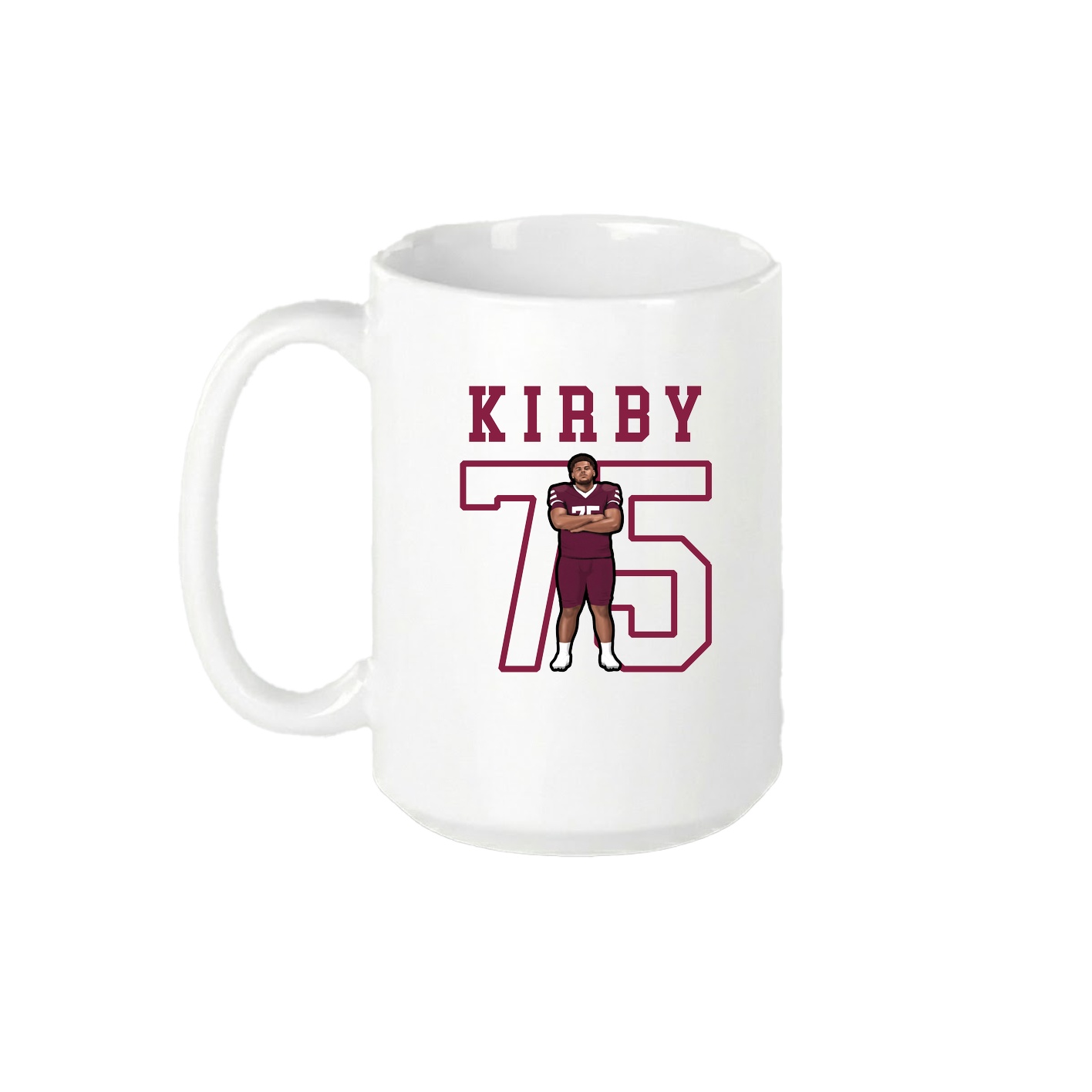 15oz Coffee Mug — Shirsey in White