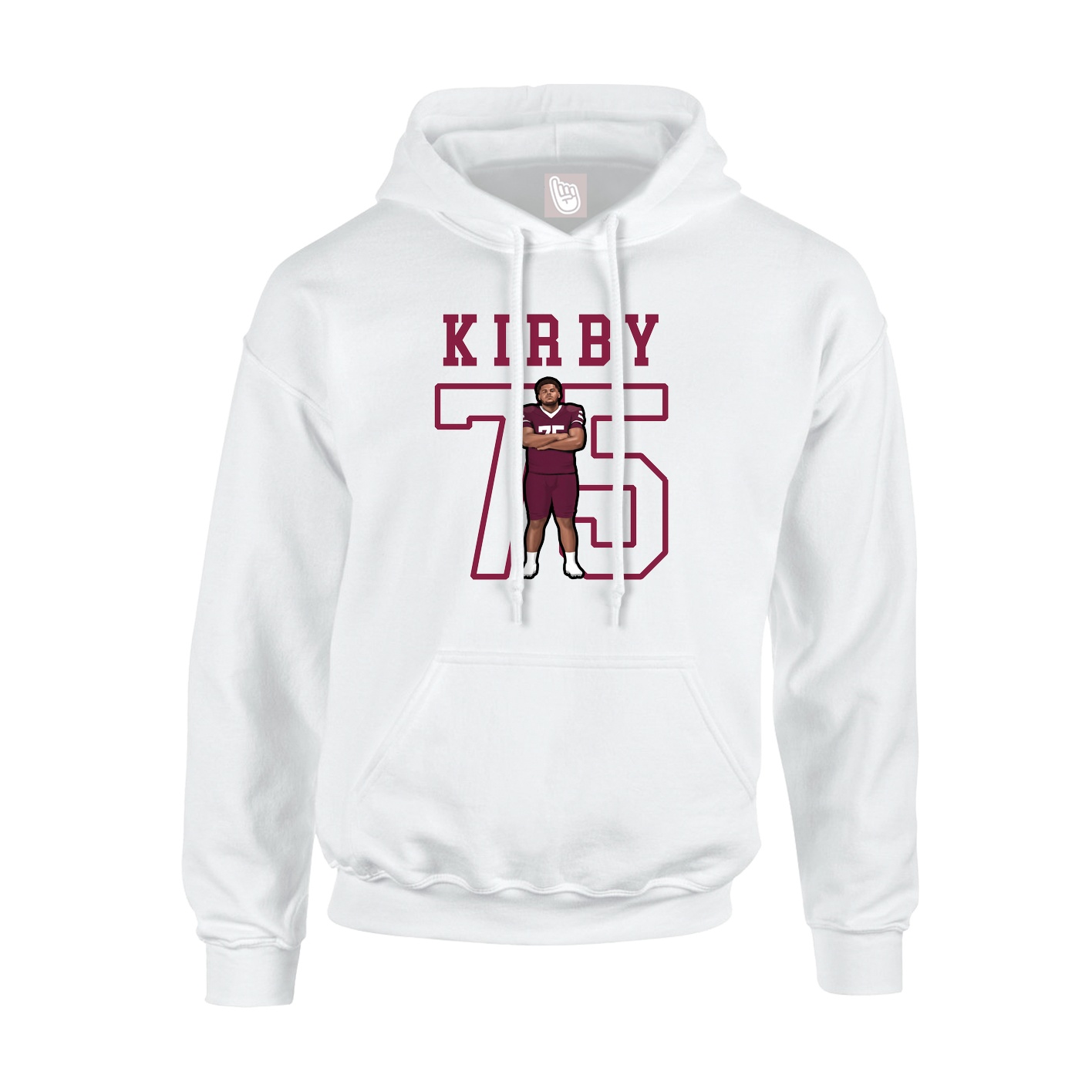 Youth Hoodie — Shirsey in White