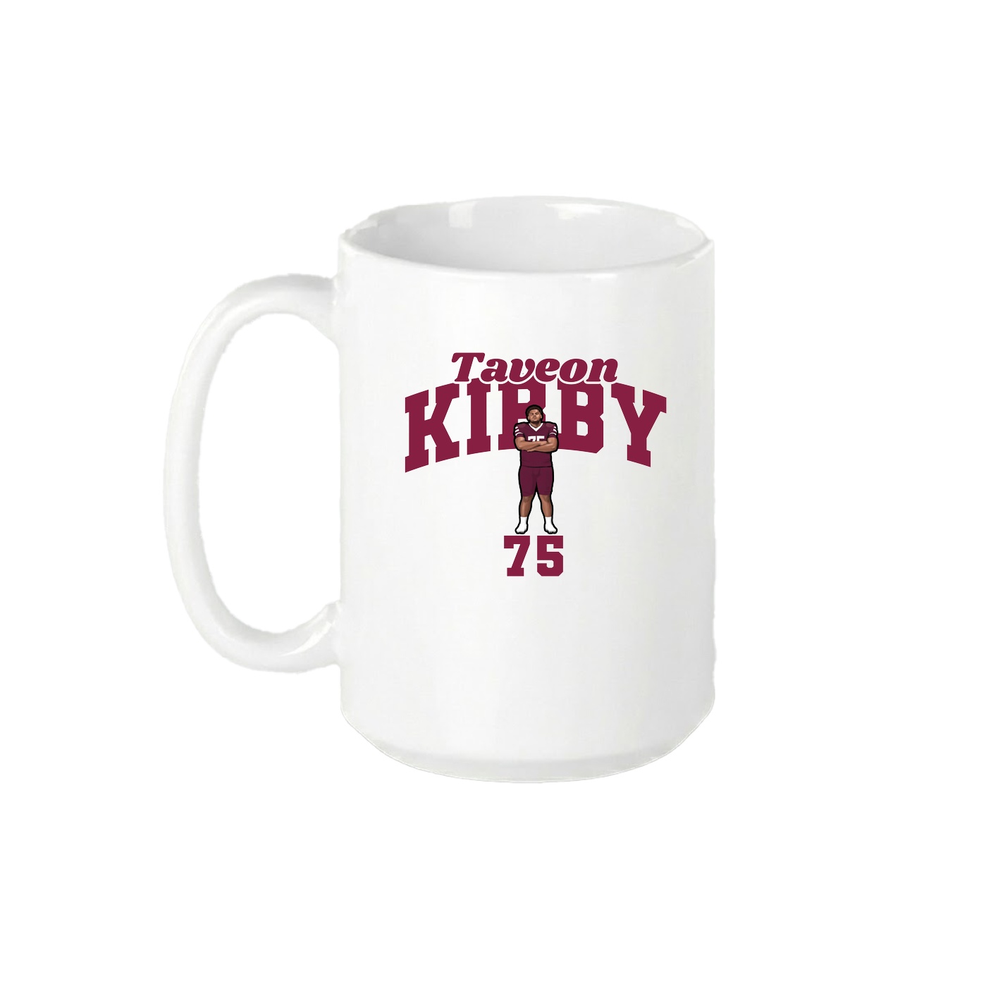 15oz Coffee Mug — Signature Arch in White