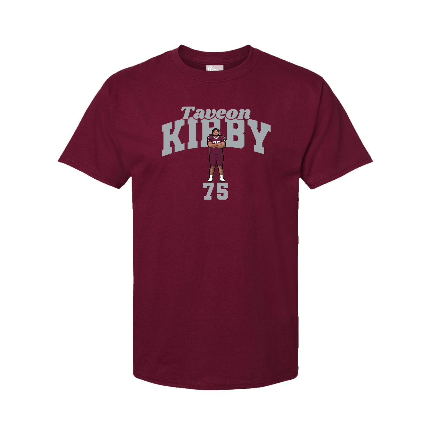 Youth Tee — Signature Arch in Cardinal
