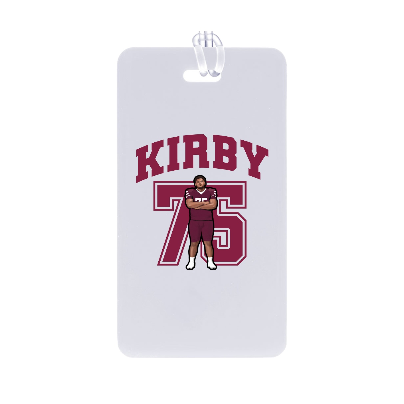 Bag Tag — Number in Classic