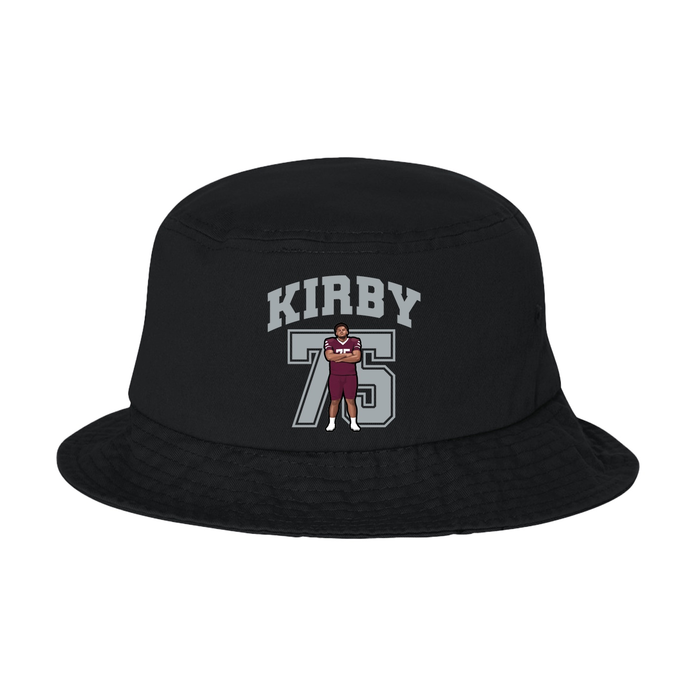 Bucket Cap — Number in Black