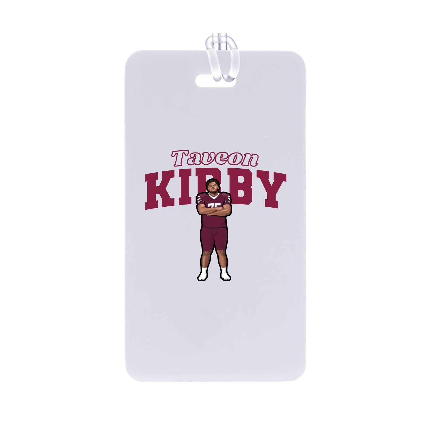 Bag Tag — Name Arch in Classic