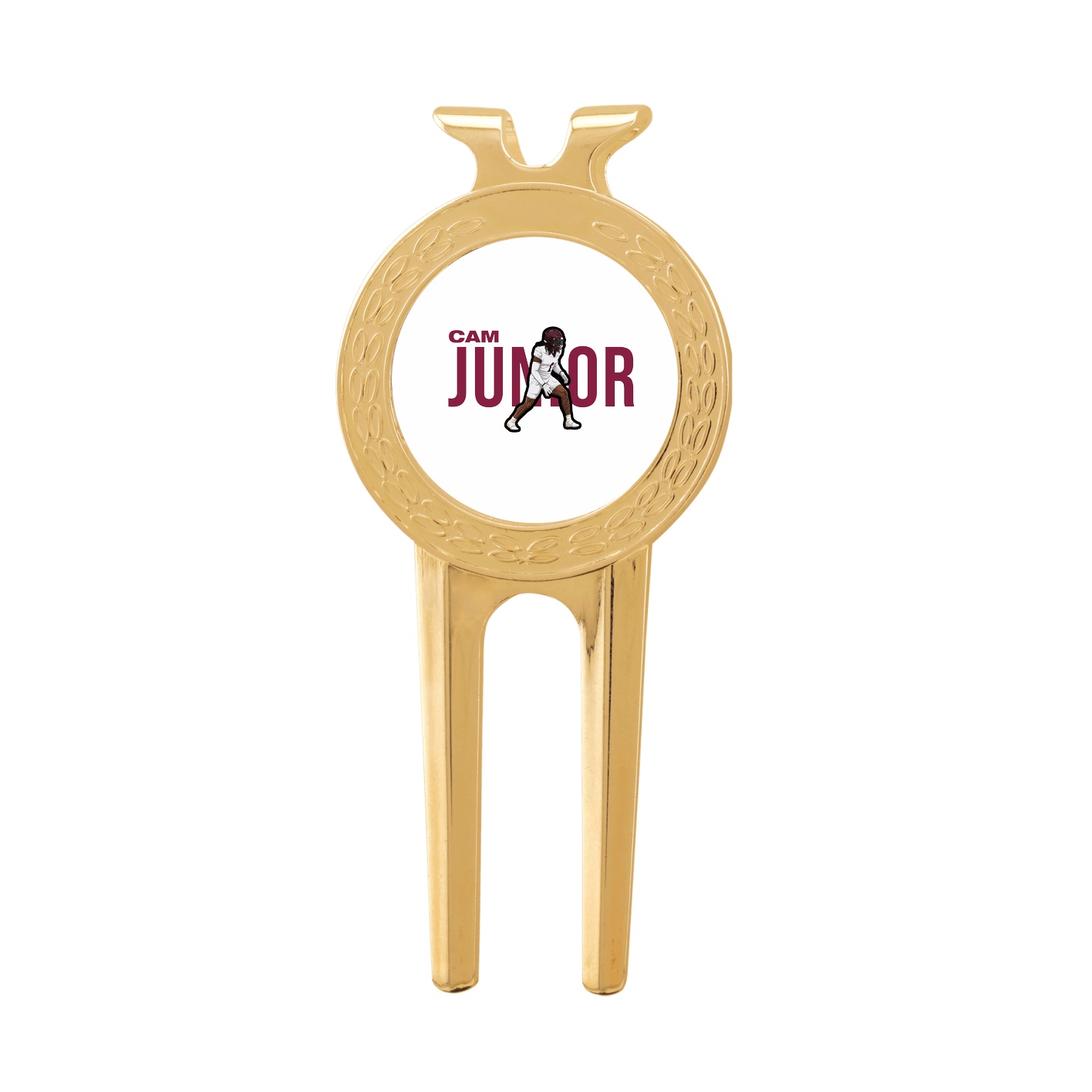 Divot Tool with Ball Marker — Player Name in Classic