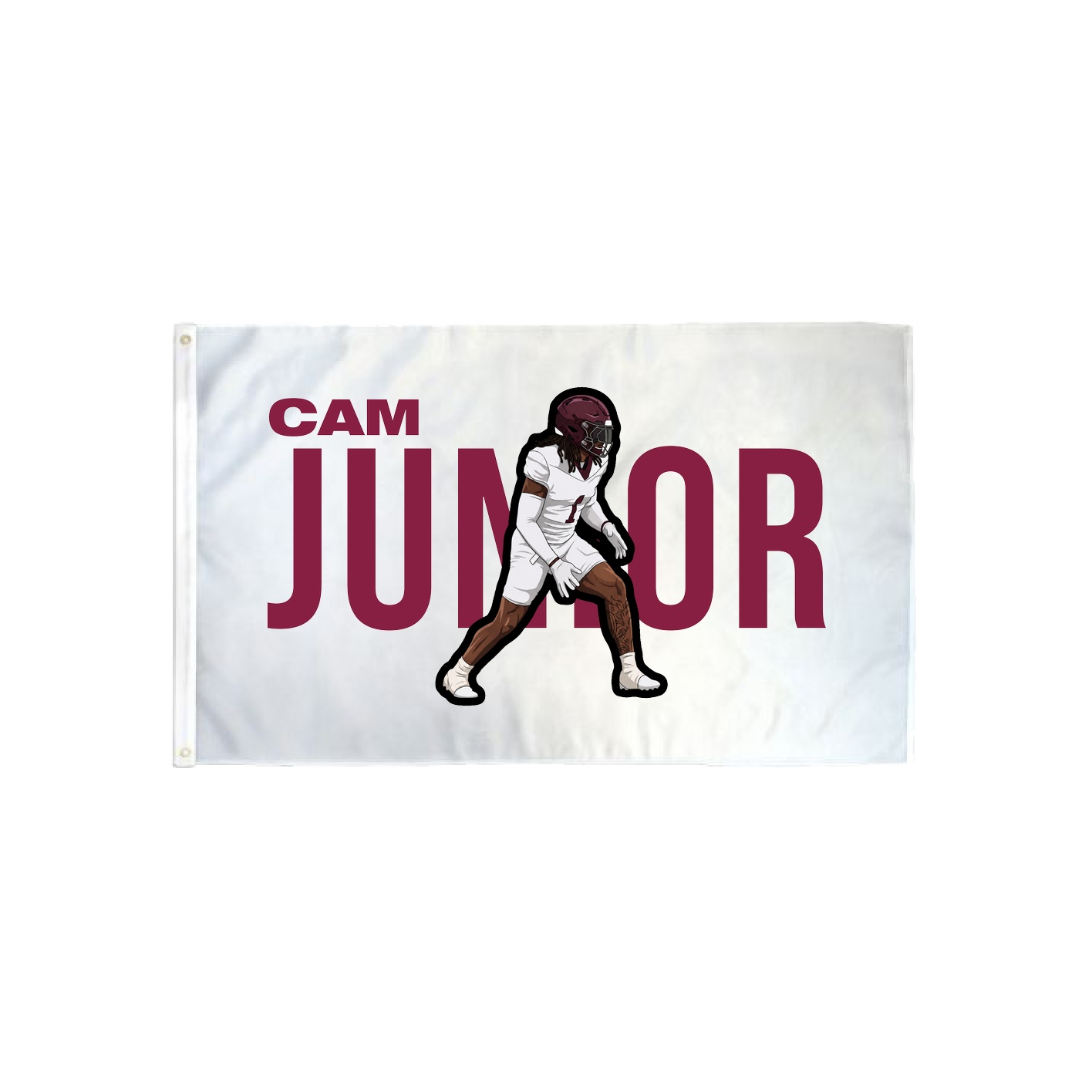 3x5 Flag — Player Name in Classic