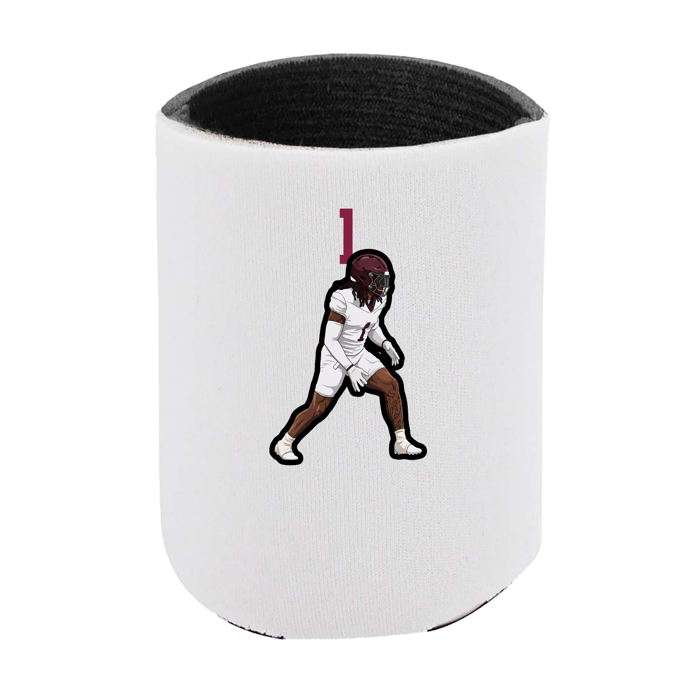 Can Holder — Number Top in White