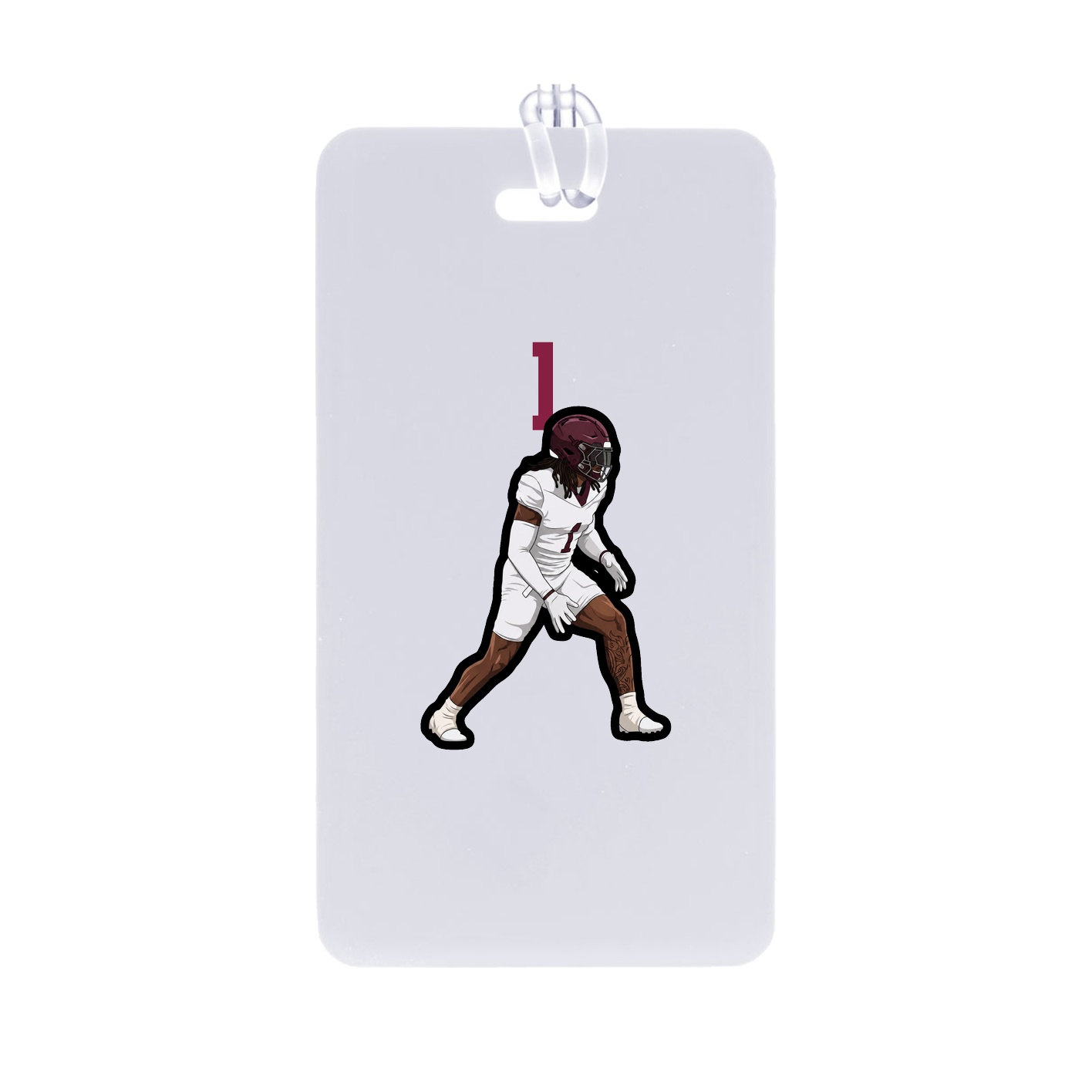 Bag Tag — Number Top in Classic