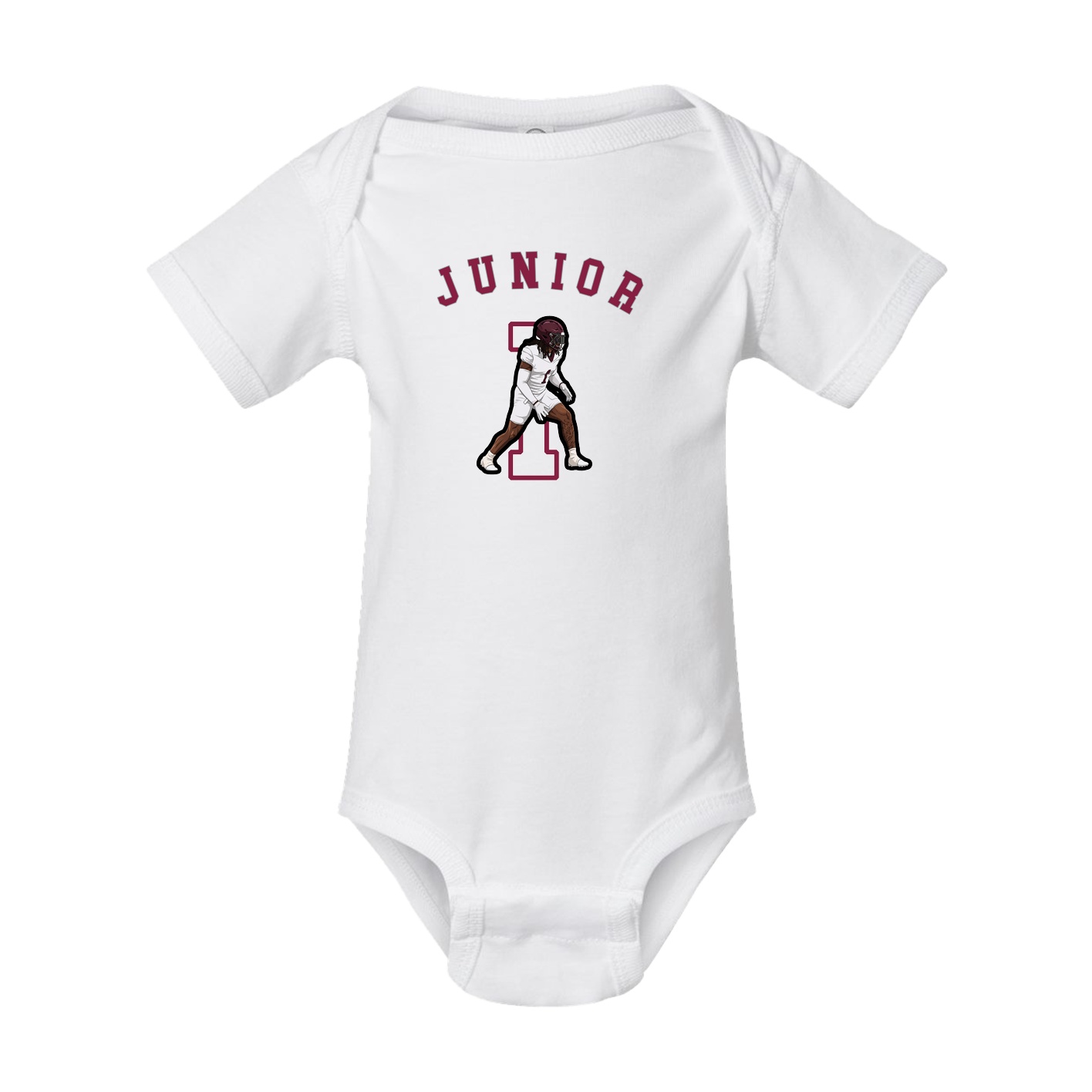 Baby Onesie — Shirsey Arch in White