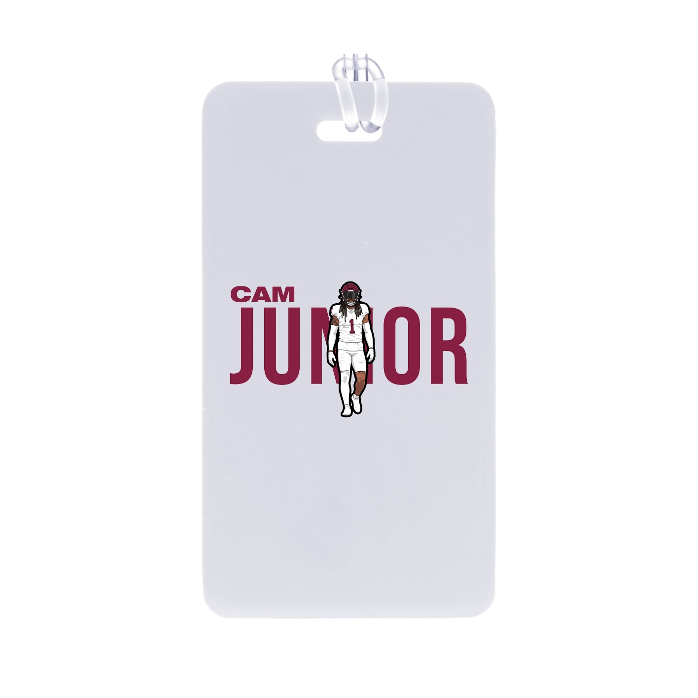 Bag Tag — Player Name in Classic