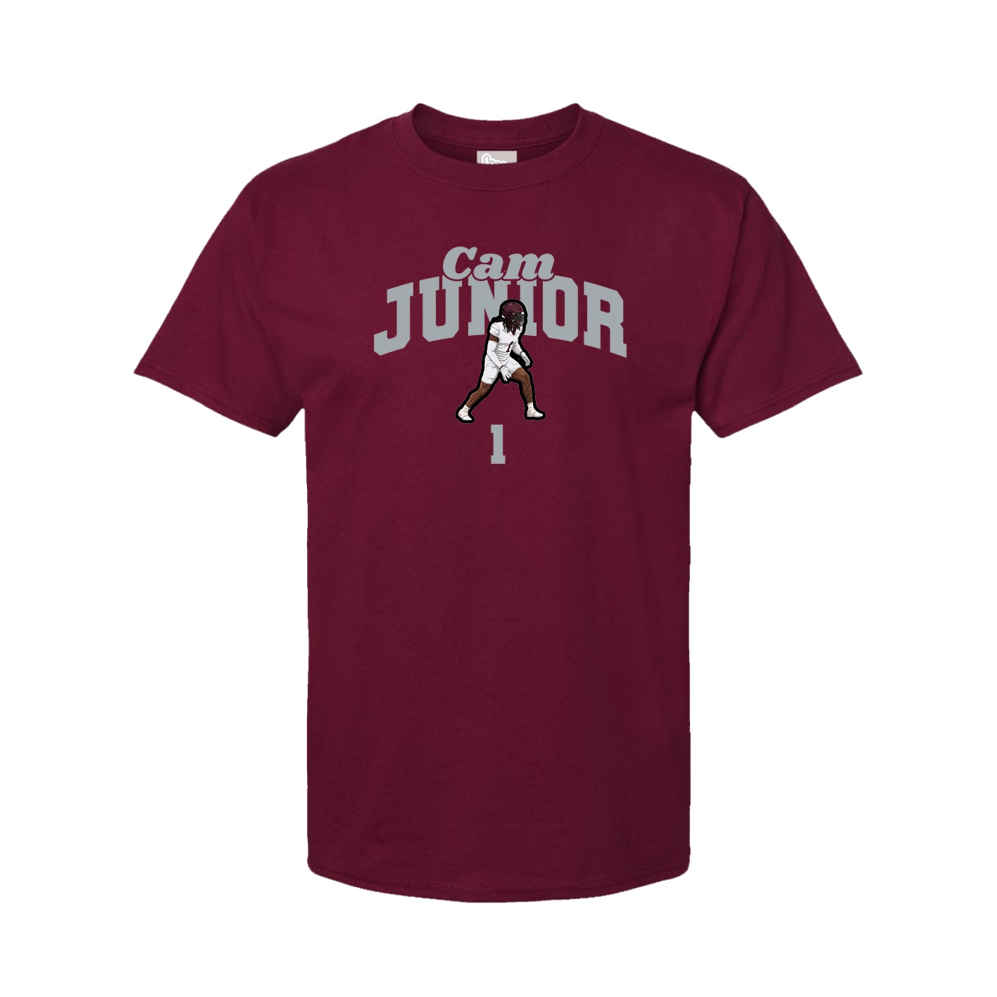 Youth Tee — Signature Arch in Cardinal