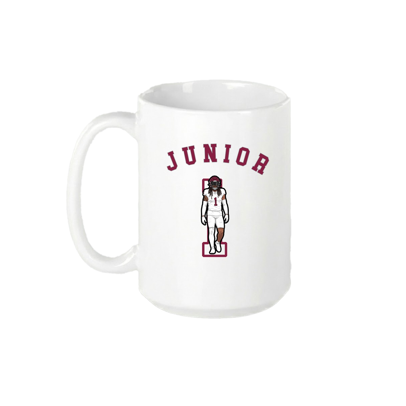 15oz Coffee Mug — Shirsey Arch in White