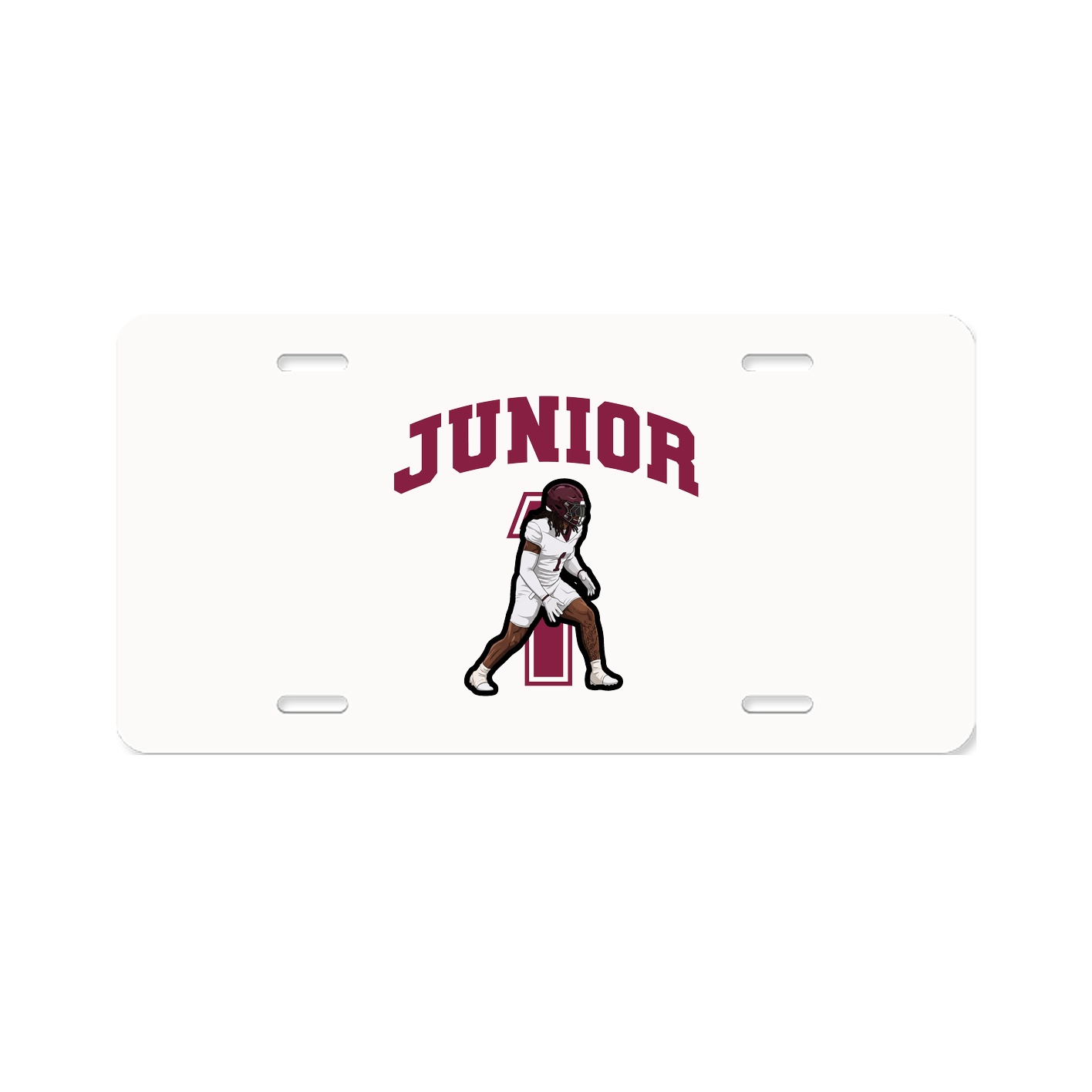 License Plate — Number in Classic