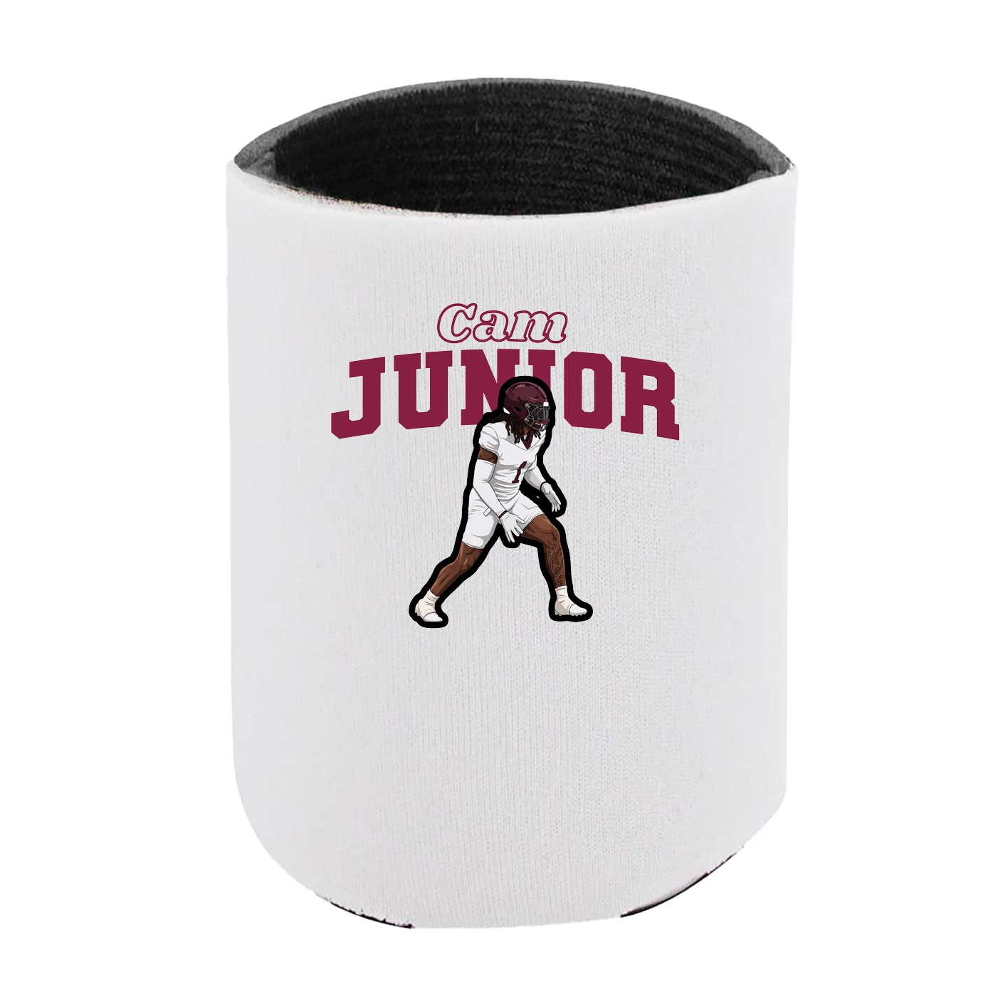 Can Holder — Name Arch in White