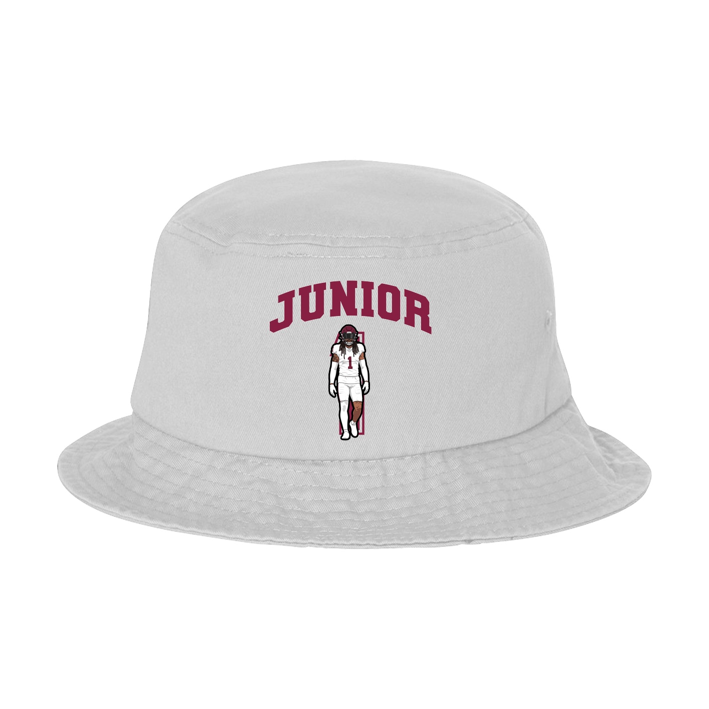 Bucket Cap — Number in White
