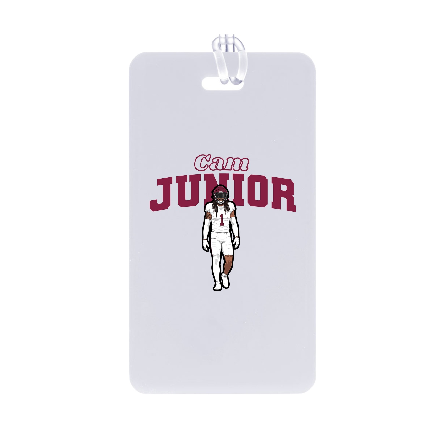 Bag Tag — Name Arch in Classic