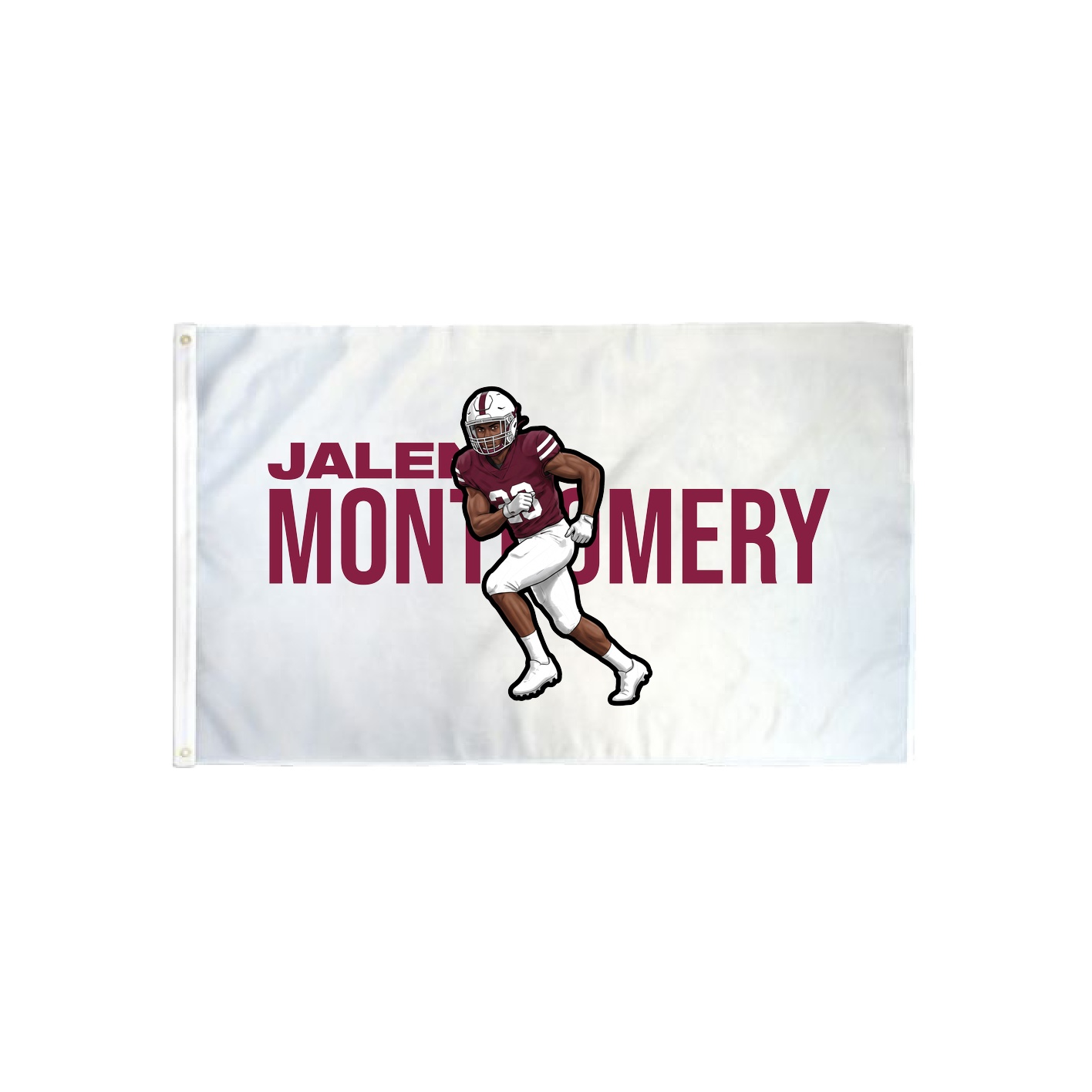 3x5 Flag — Player Name in Classic