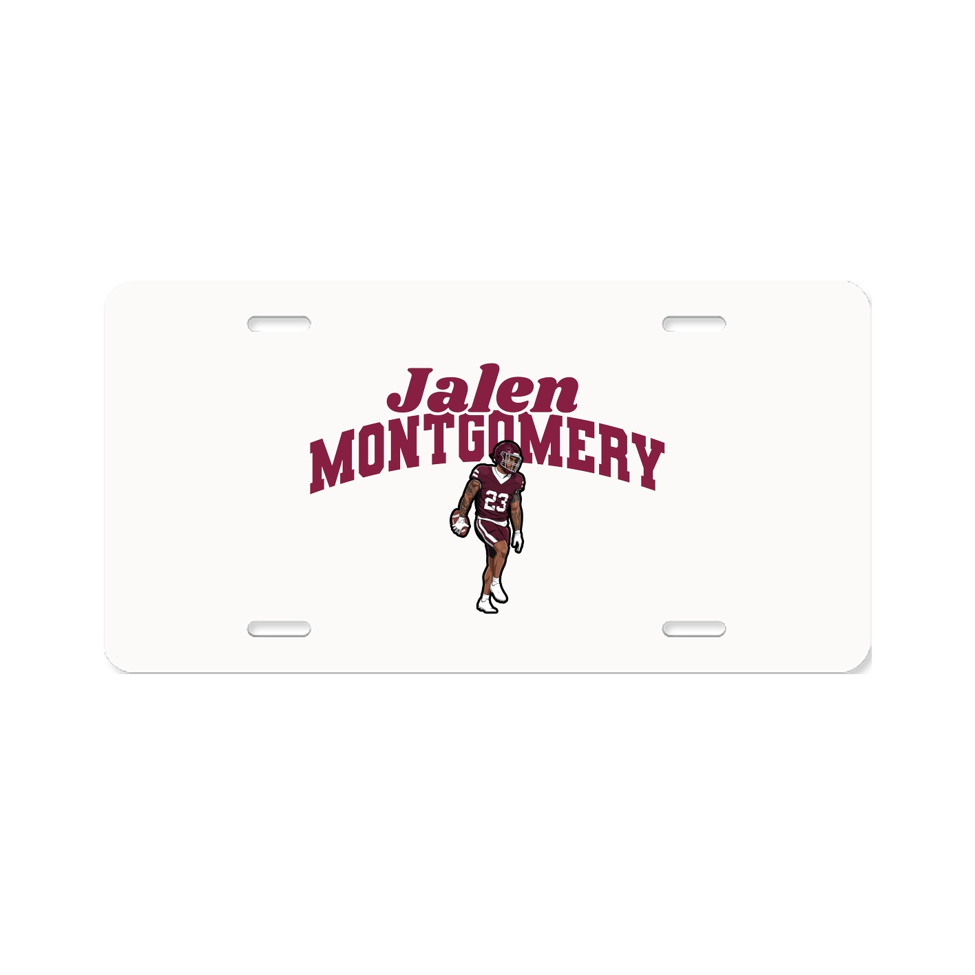 License Plate — Signature Arch in Classic