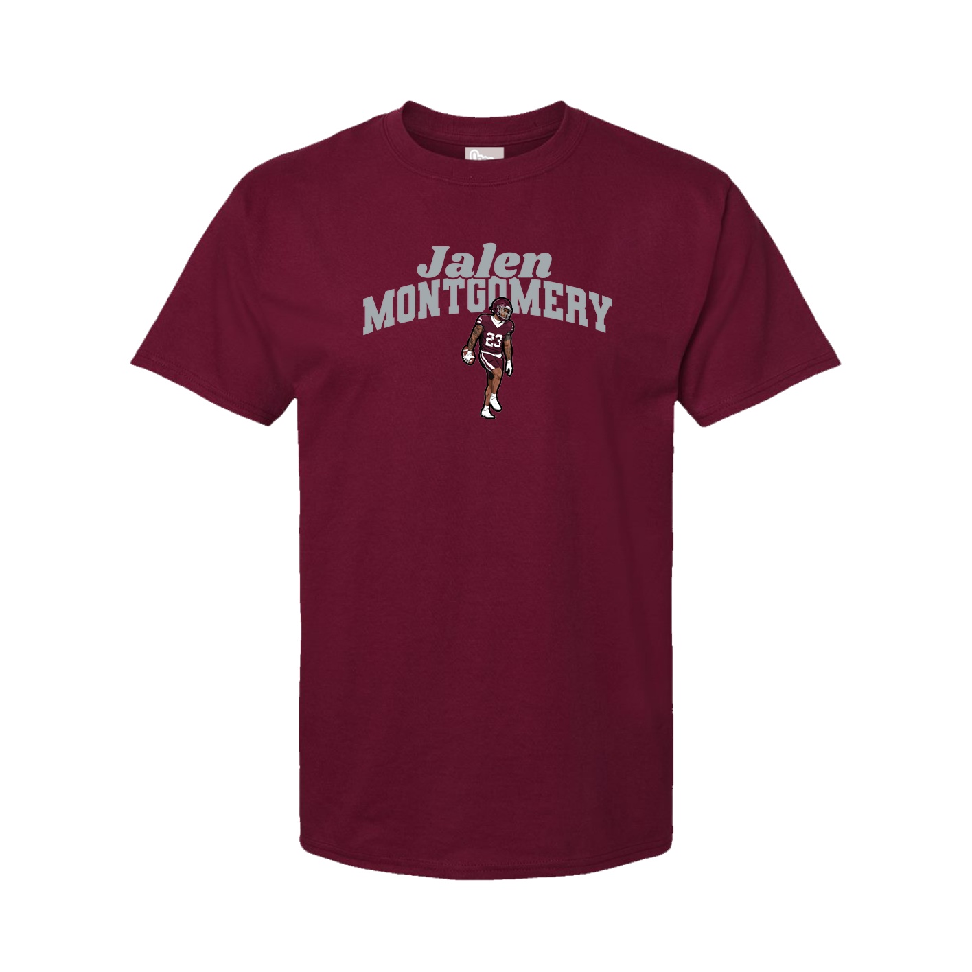 Tee — Signature Arch in Cardinal