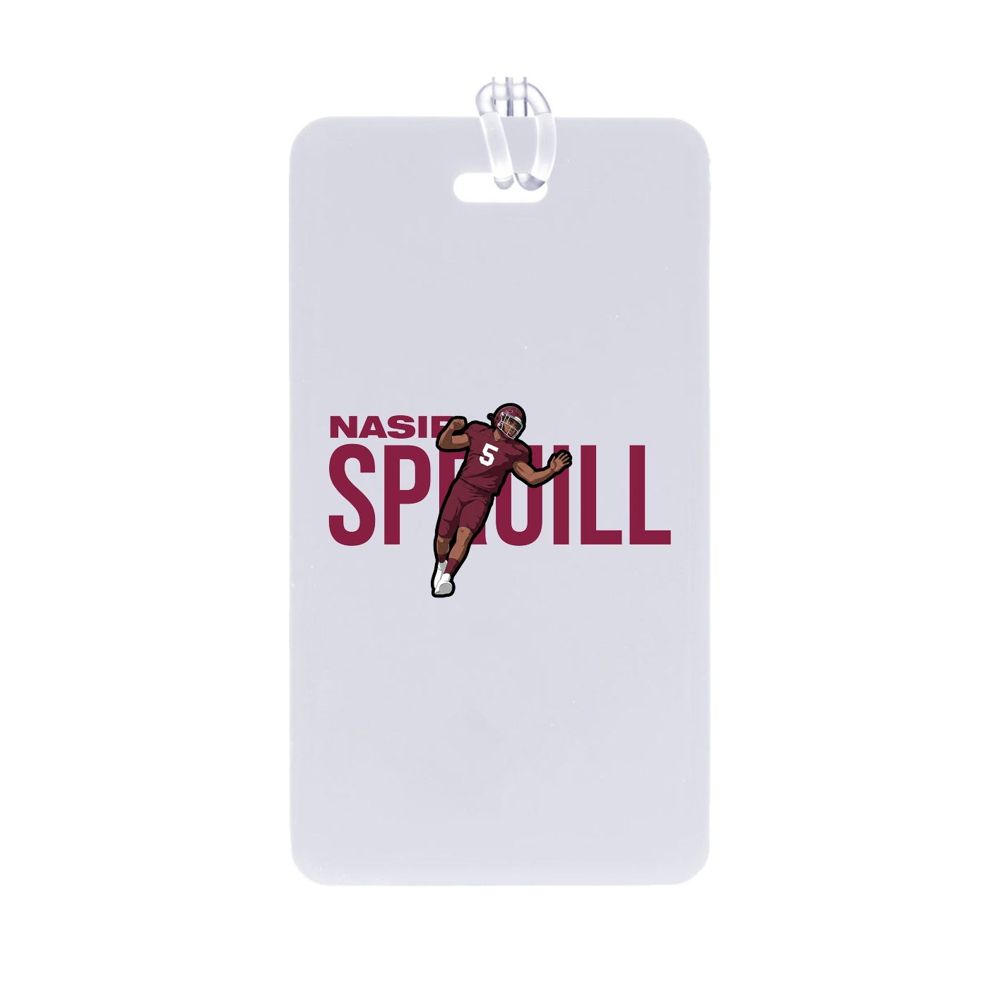 Bag Tag — Player Name in Classic