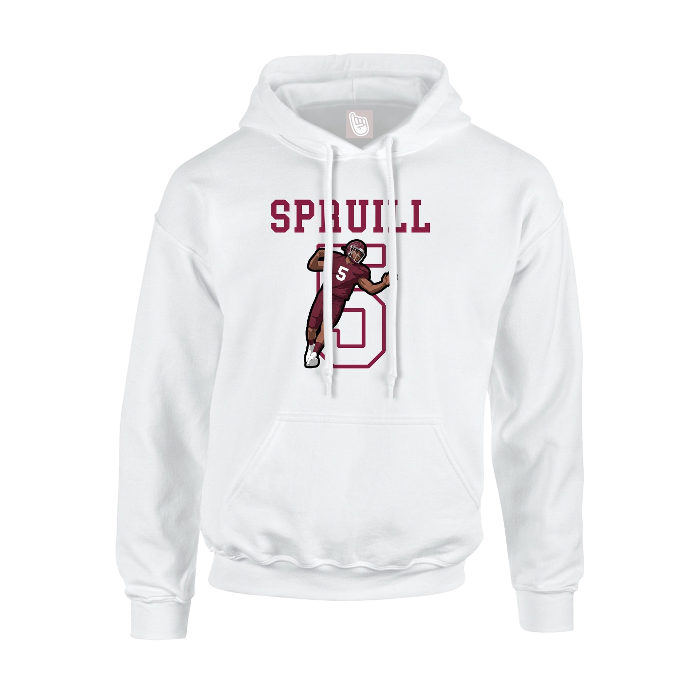 Youth Hoodie — Shirsey in White