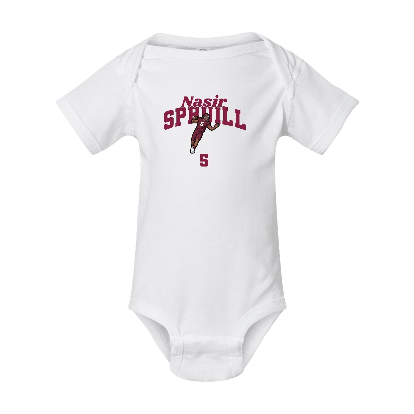 Baby Onesie — Signature Arch in White