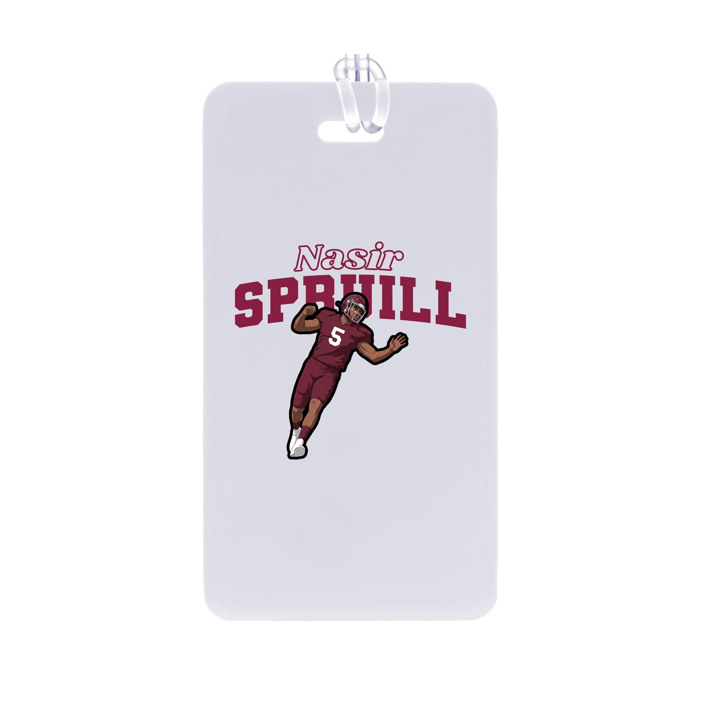 Bag Tag — Name Arch in Classic