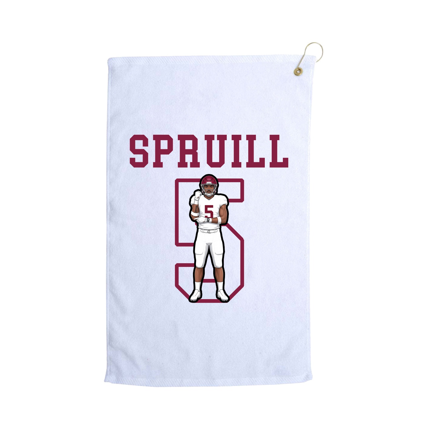 Golf Towel — Shirsey in White
