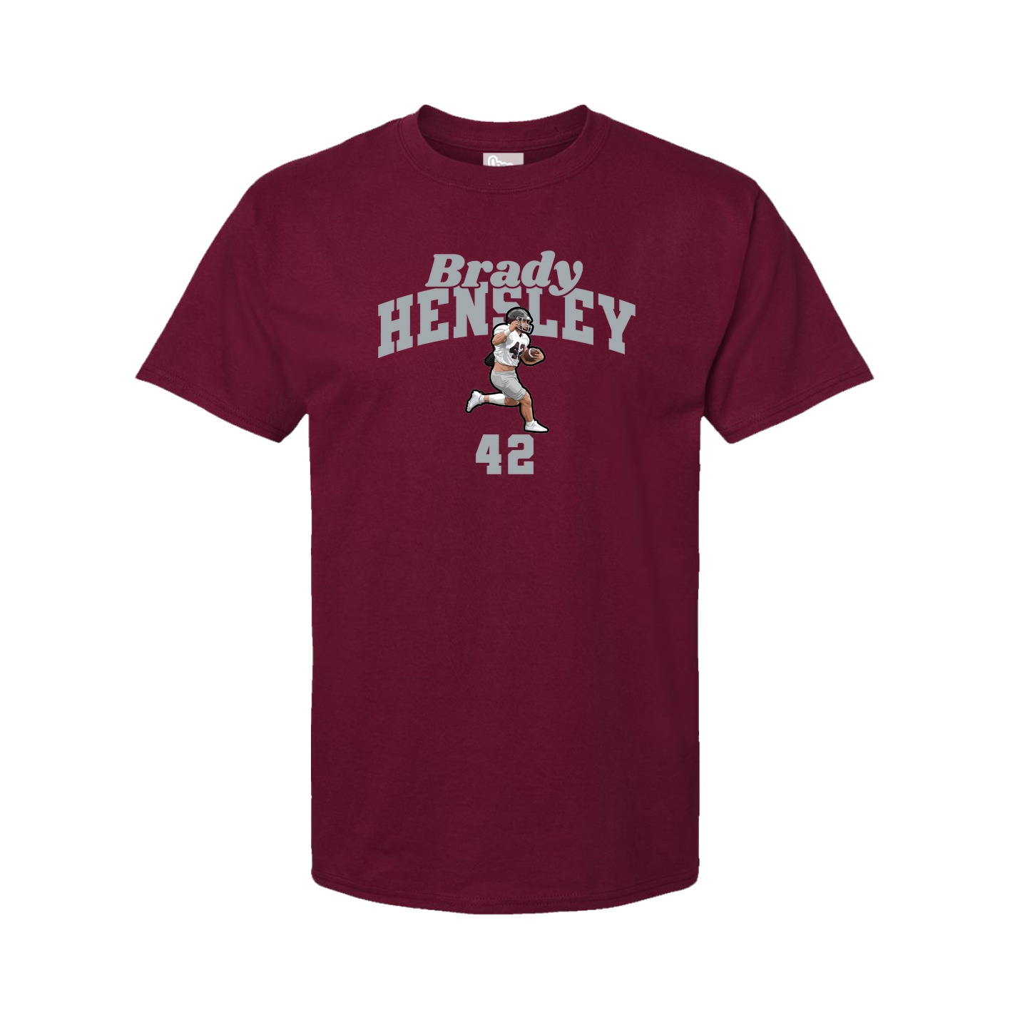 Youth Tee — Signature Arch in Cardinal