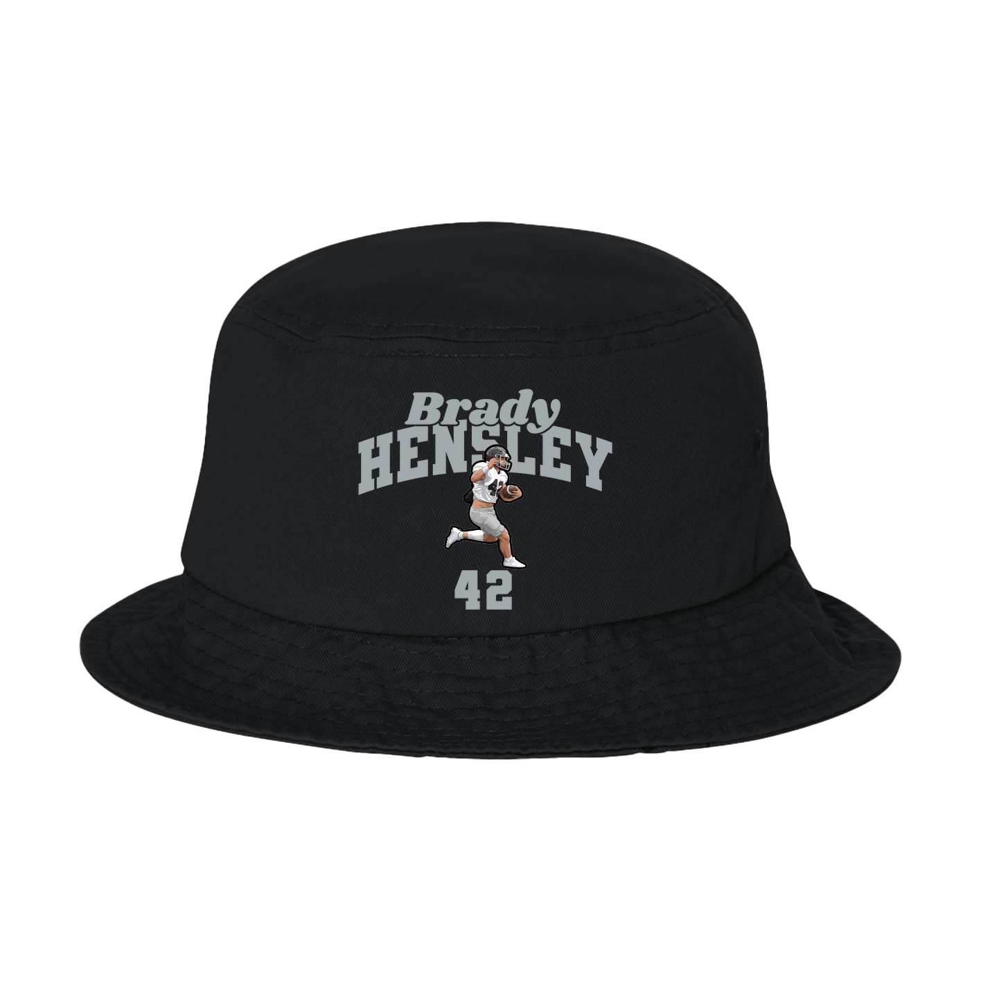 Bucket Cap — Signature Arch in Black