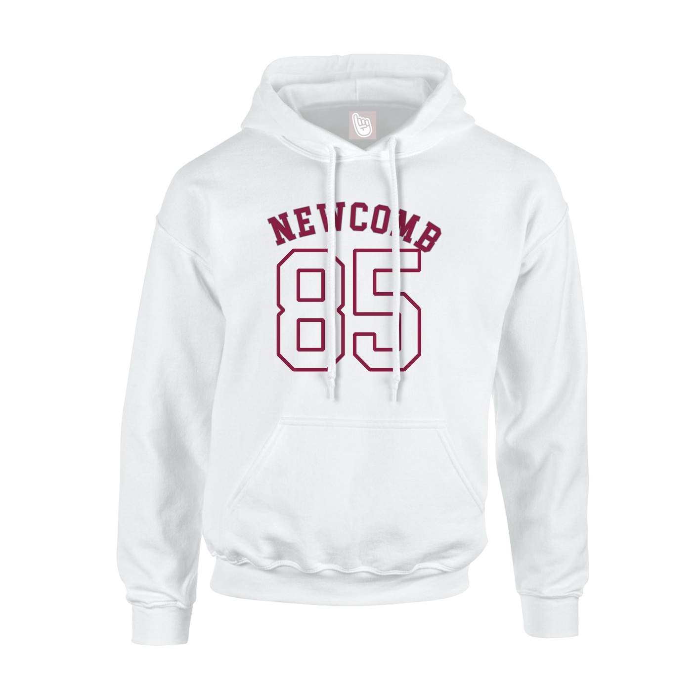 Hoodie — Shirsey Arch in White