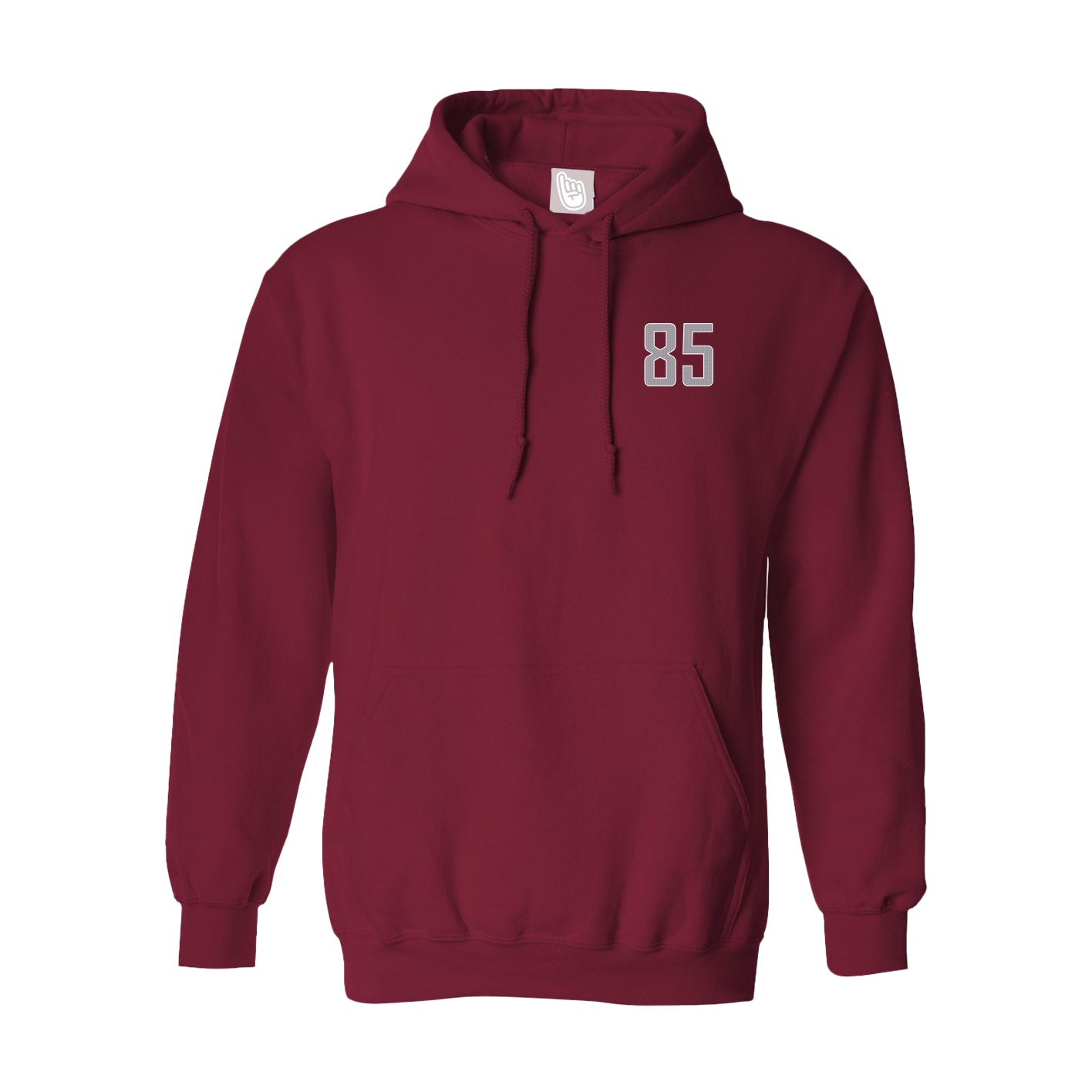 Hoodie — Front Shirsy in Cardinal