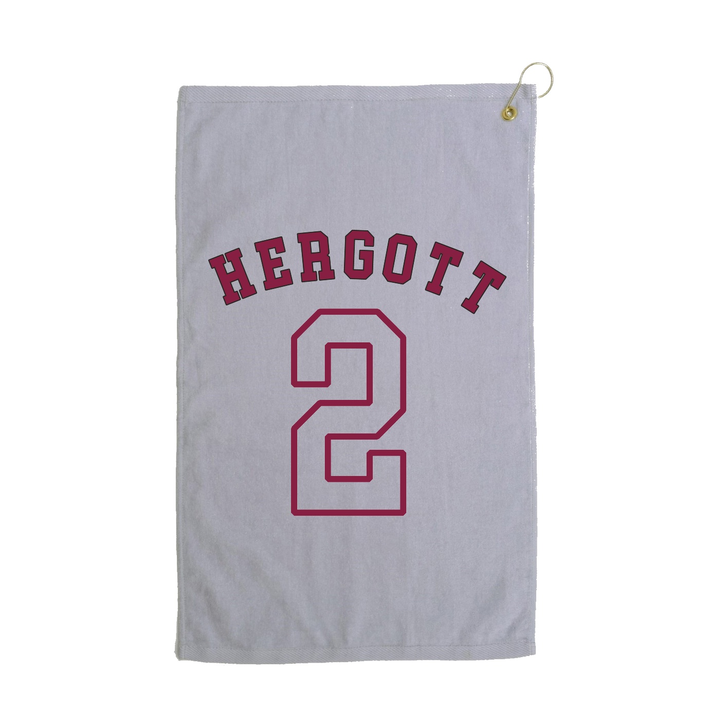 Golf Towel — Shirsey Arch in Grey