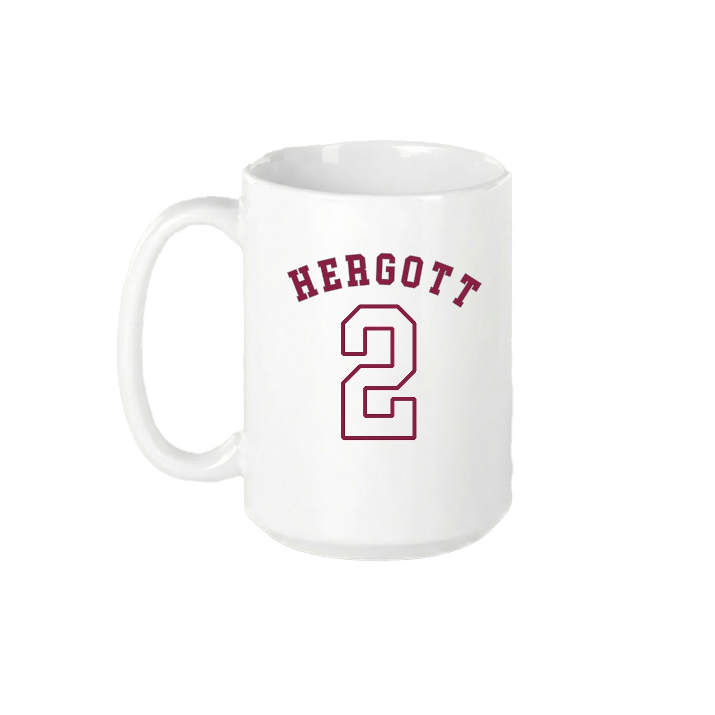 15oz Coffee Mug — Shirsey Arch in White