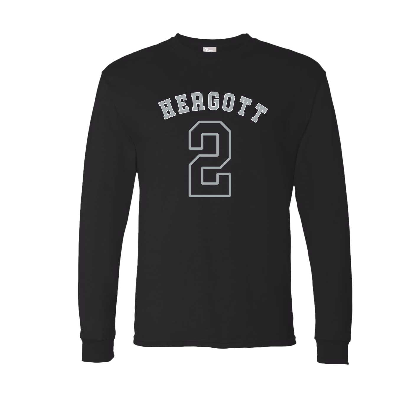 Long Sleeve Tee — Shirsey Arch in Black