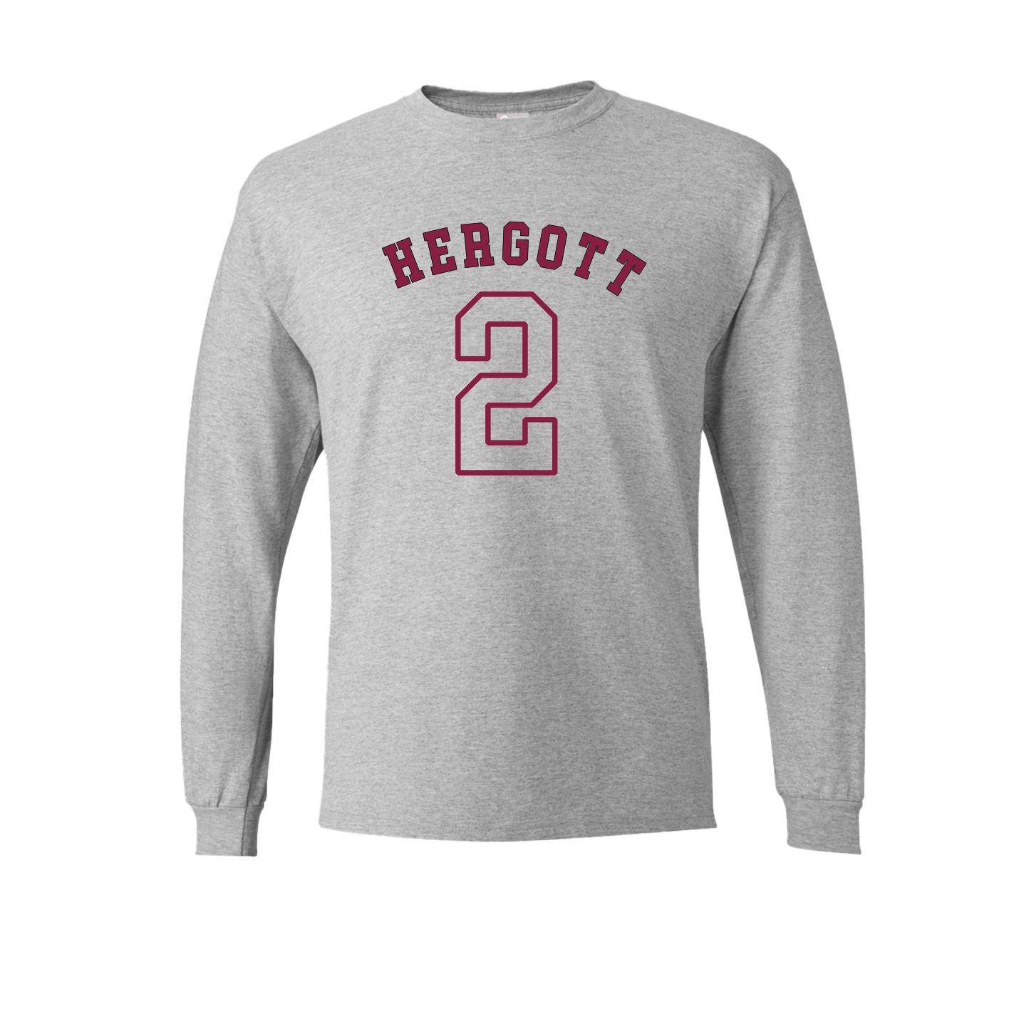 Long Sleeve Tee — Shirsey Arch in Grey