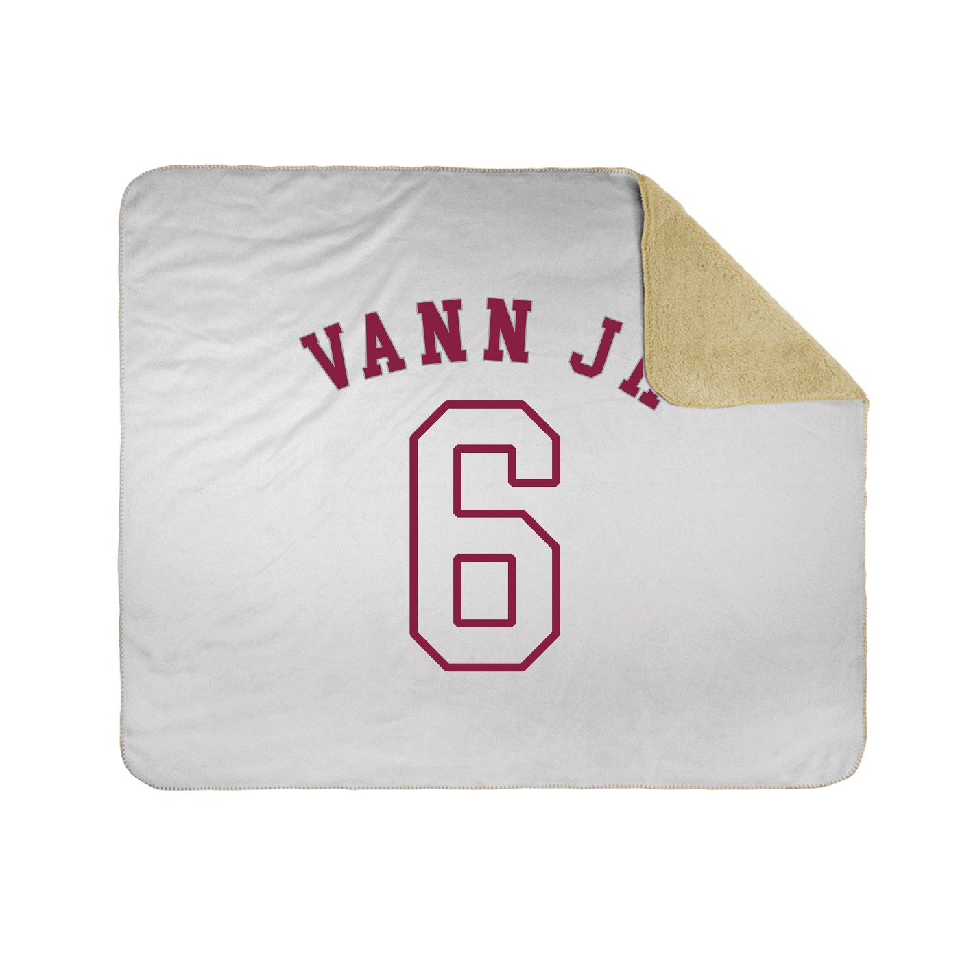 Throw Blanket — Shirsey Arch in White