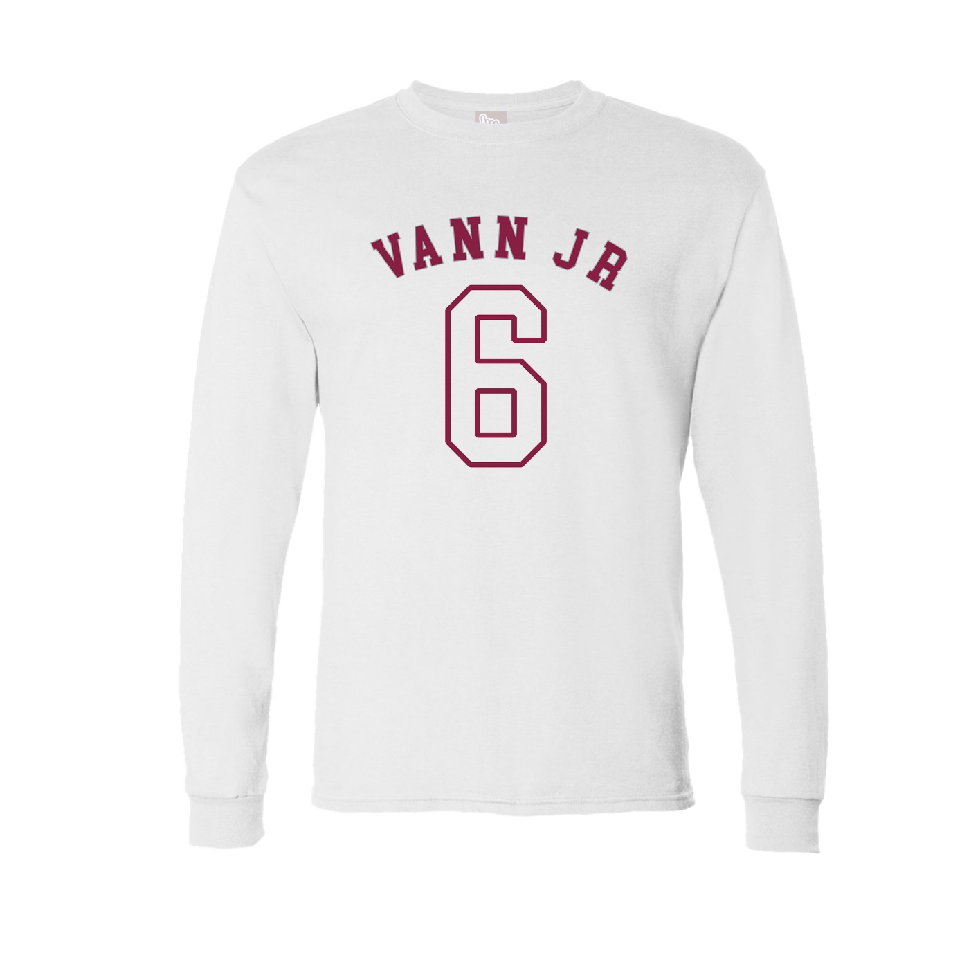 Long Sleeve Tee — Shirsey Arch in White