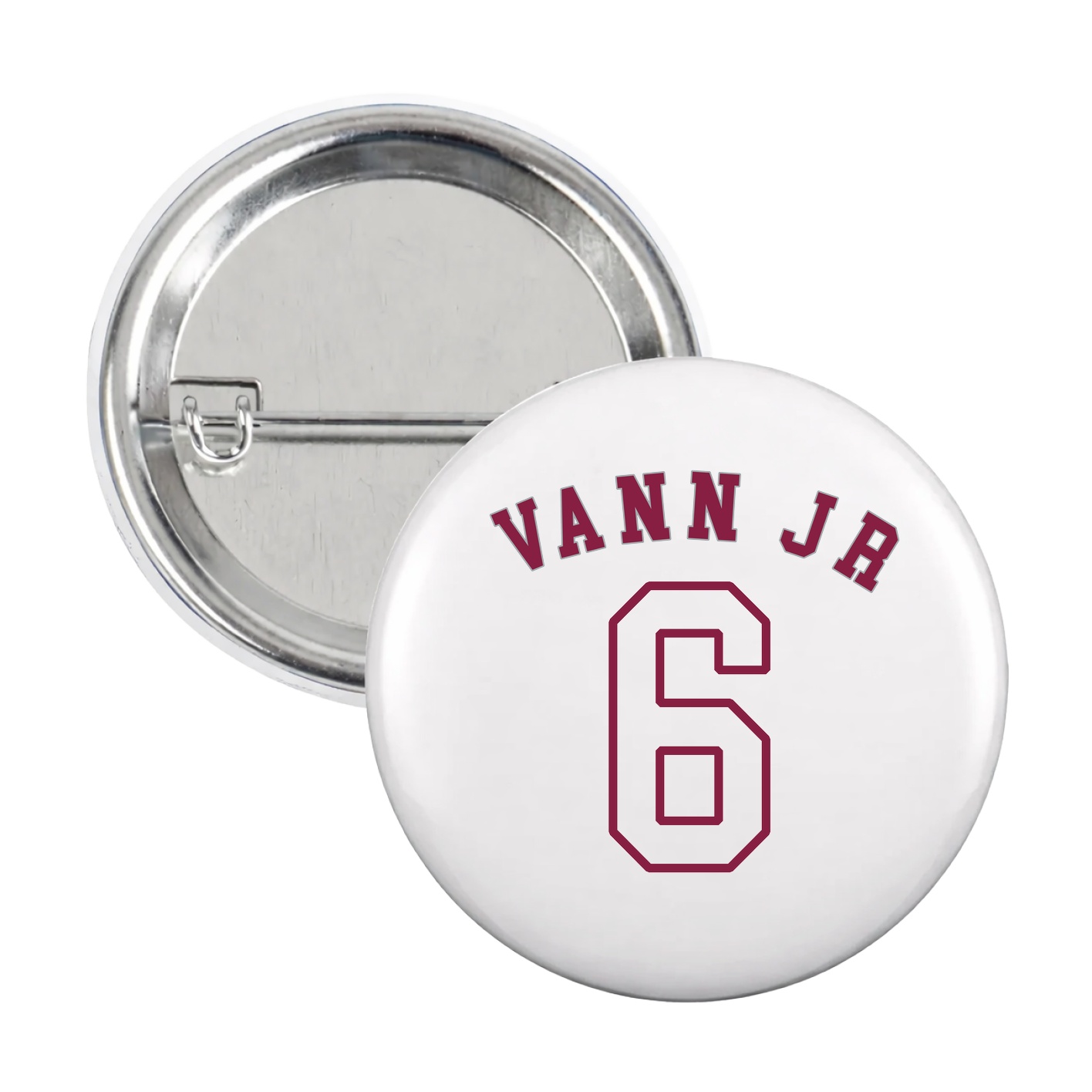 Game Day Button — Shirsey Arch in White
