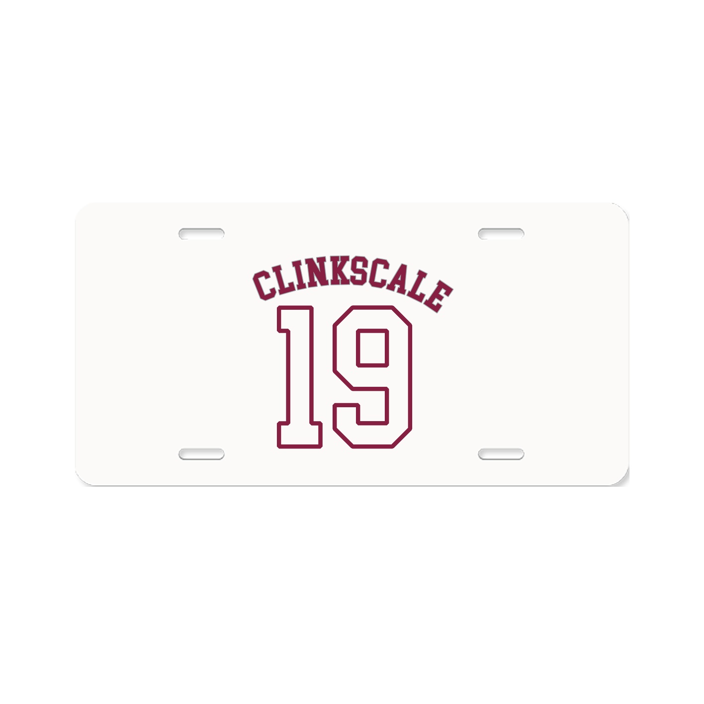 License Plate — Shirsey Arch in Classic