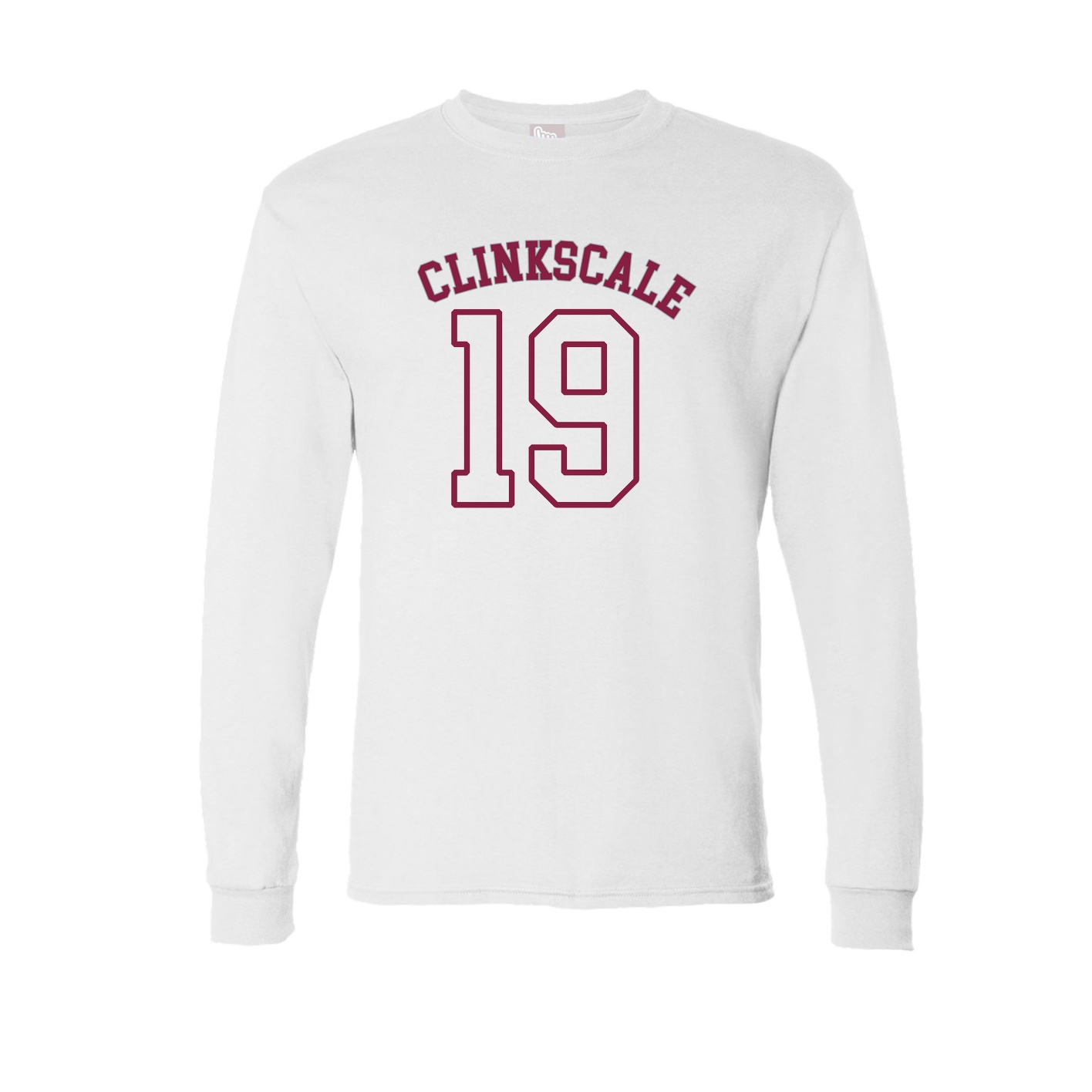 Long Sleeve Tee — Shirsey Arch in White
