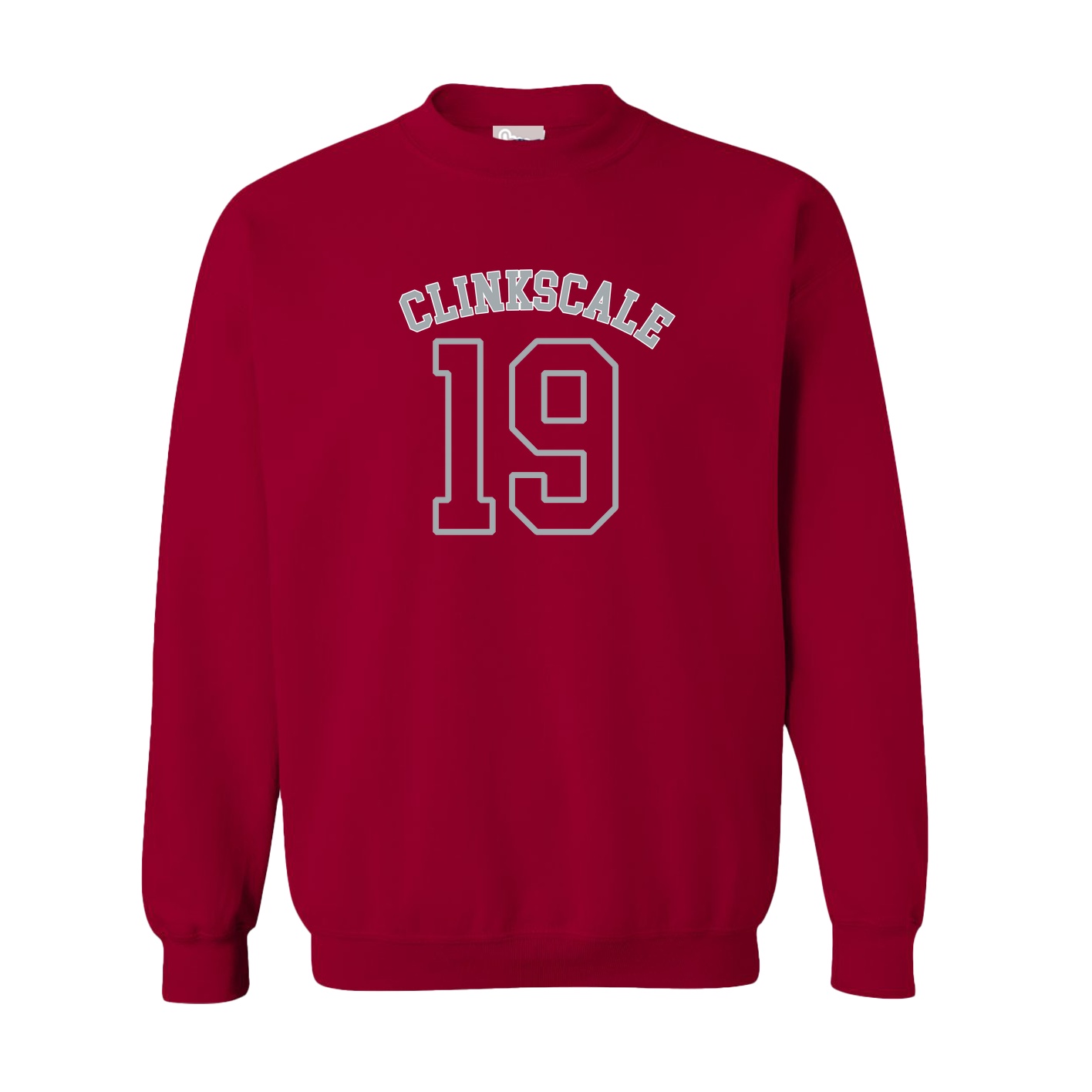 Fleece Crew — Shirsey Arch in Cardinal
